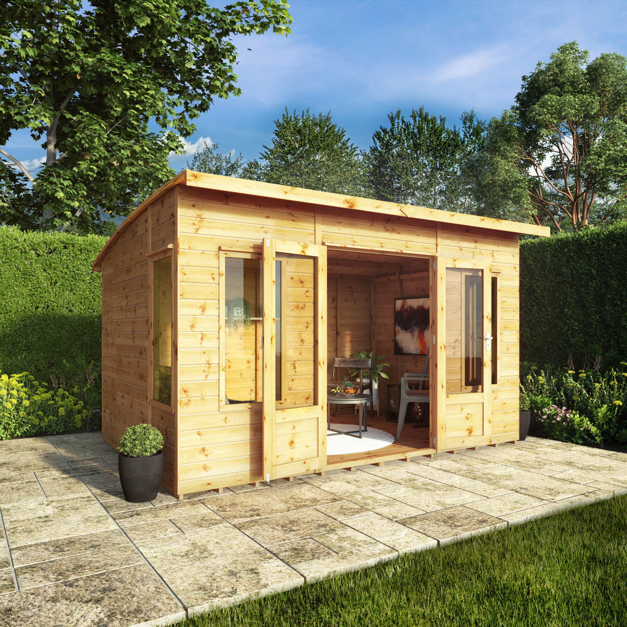 Curved Roof Summerhouses