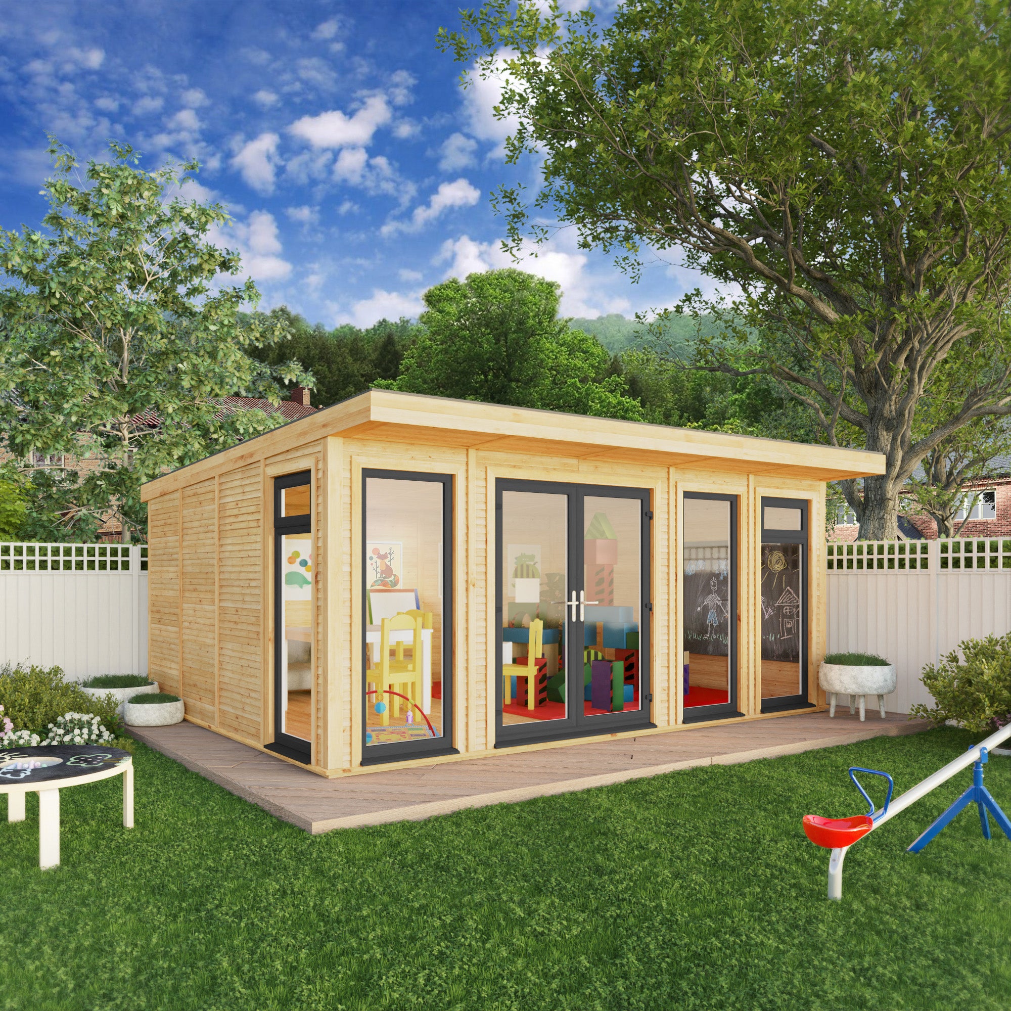 Premium Insulated Garden Rooms With UPVC