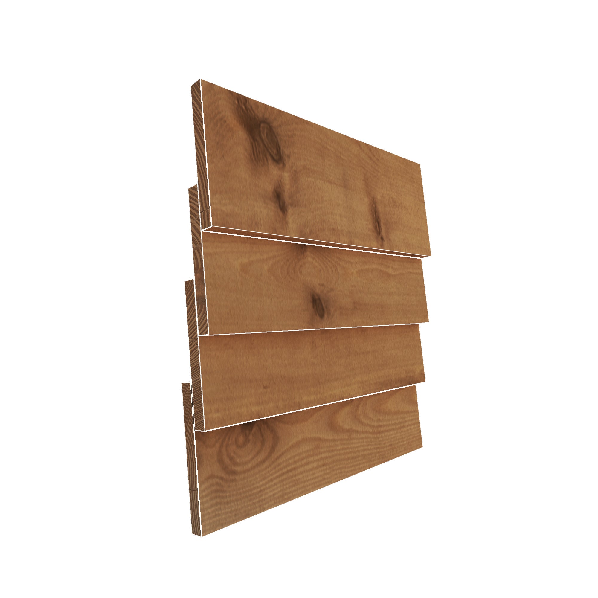 Mercia TimberArmour™ - Pressure Treatment for 3 x 4 Overlap Apex - Windowless