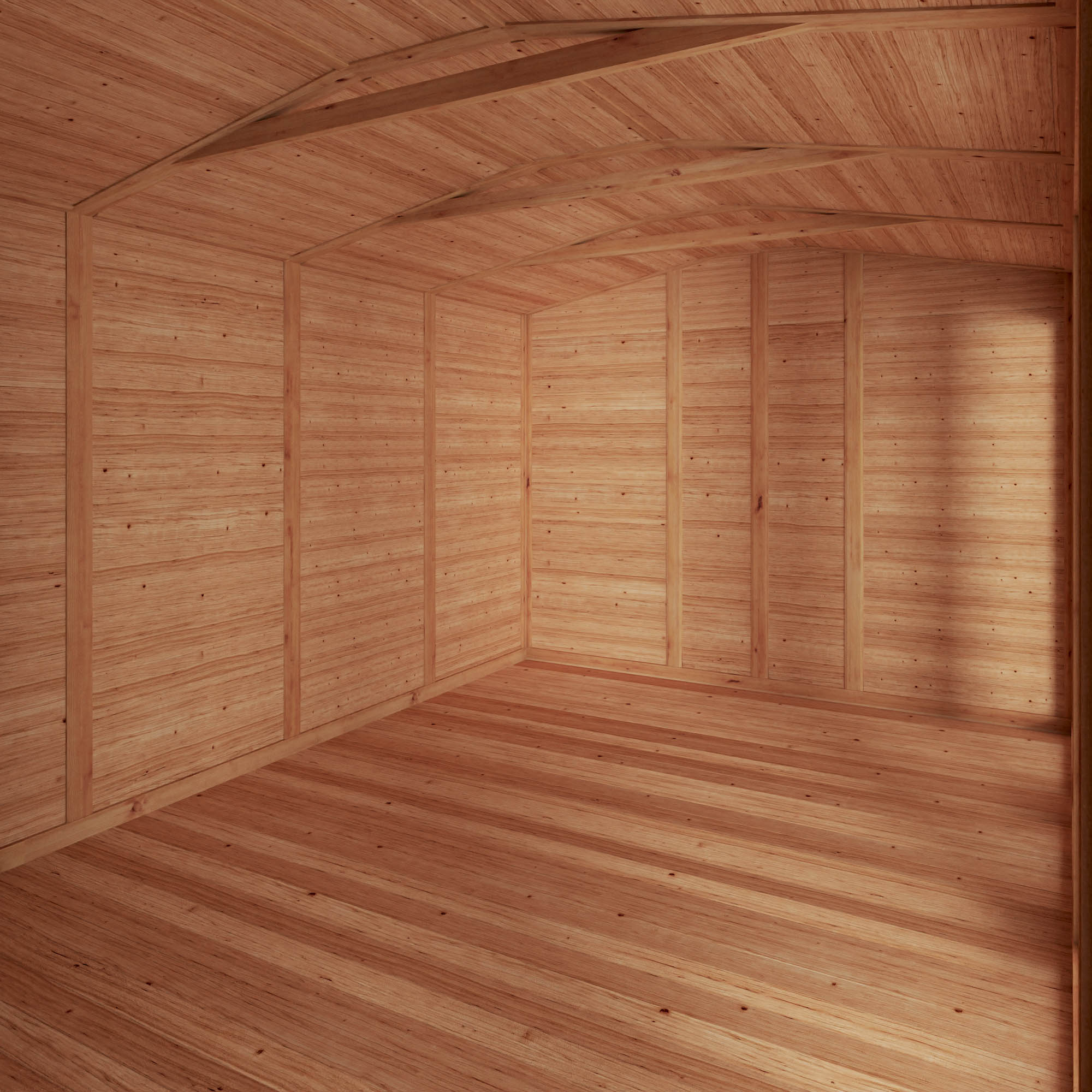 The 5m x 3m Thoresby Insulated Garden Room with White UPVC