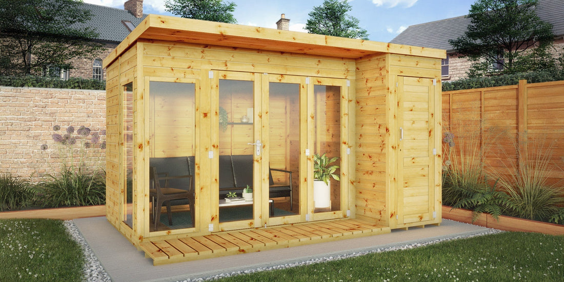 Mercia's Contemporary Summerhouse with Storage