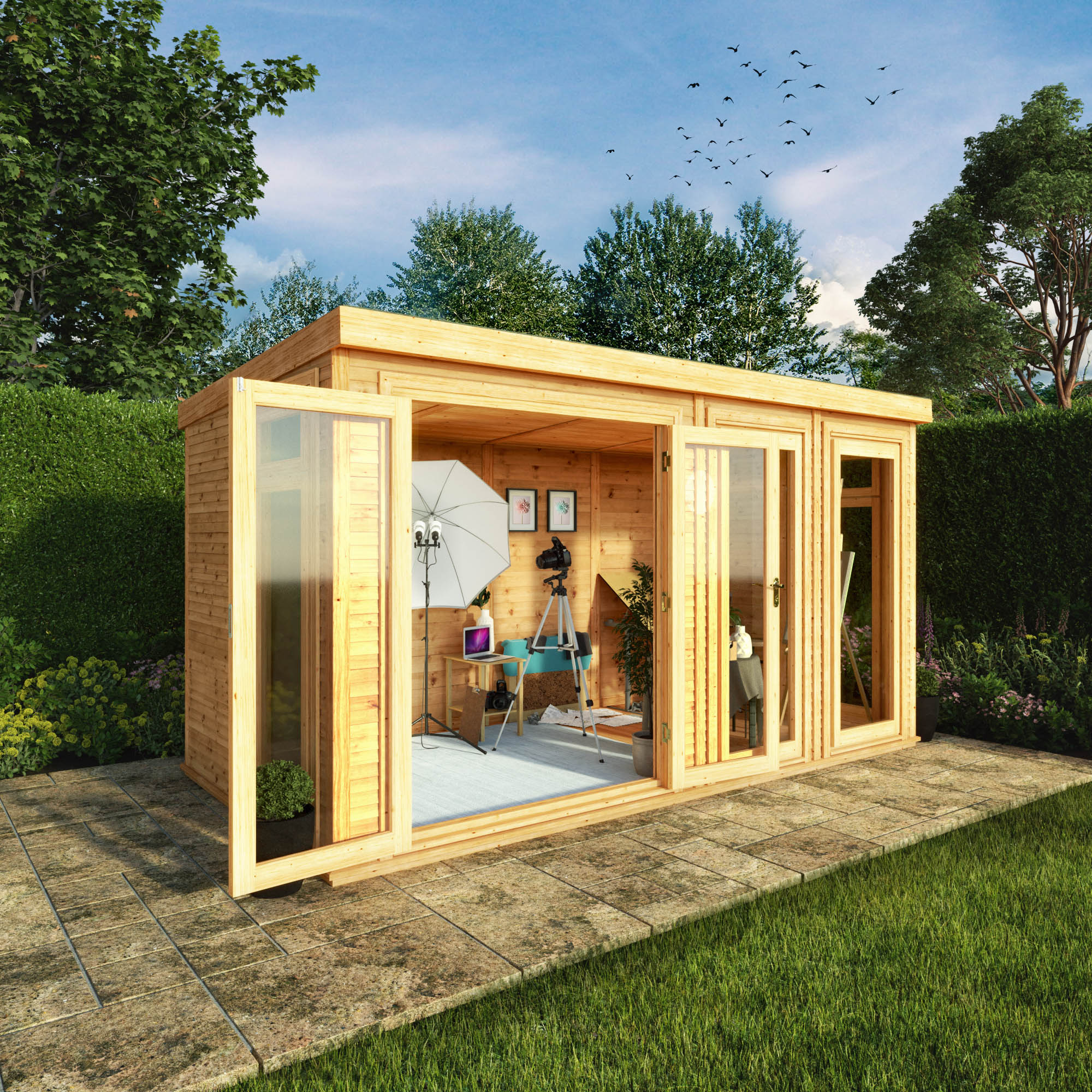 DIY Insulated Garden Rooms