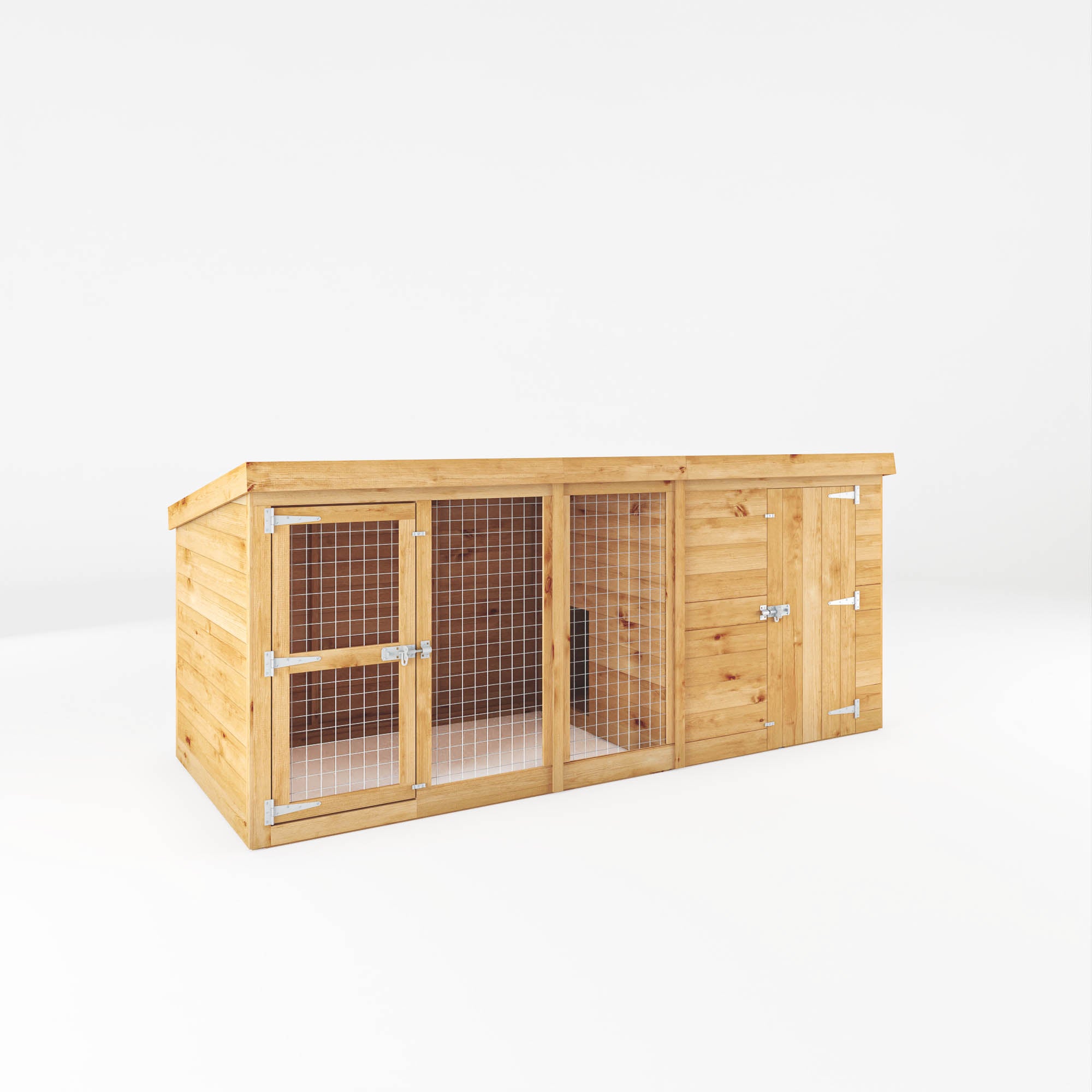 10 x 4 Berkshire Dog Run & Kennel