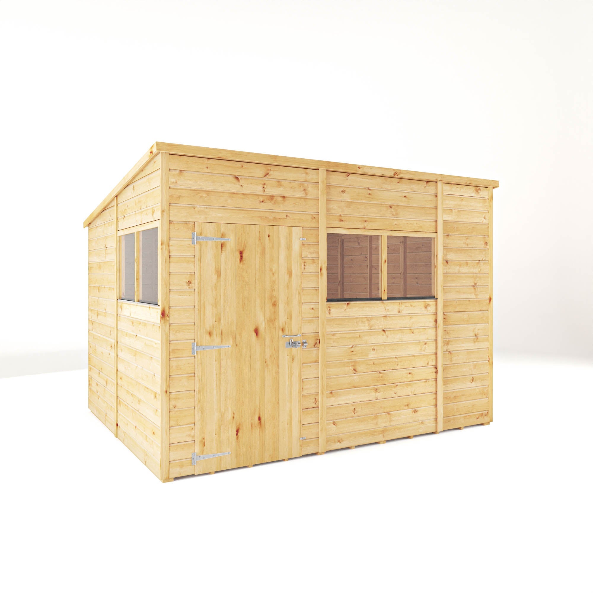 Woodsman Shiplap Pent Wooden Shed