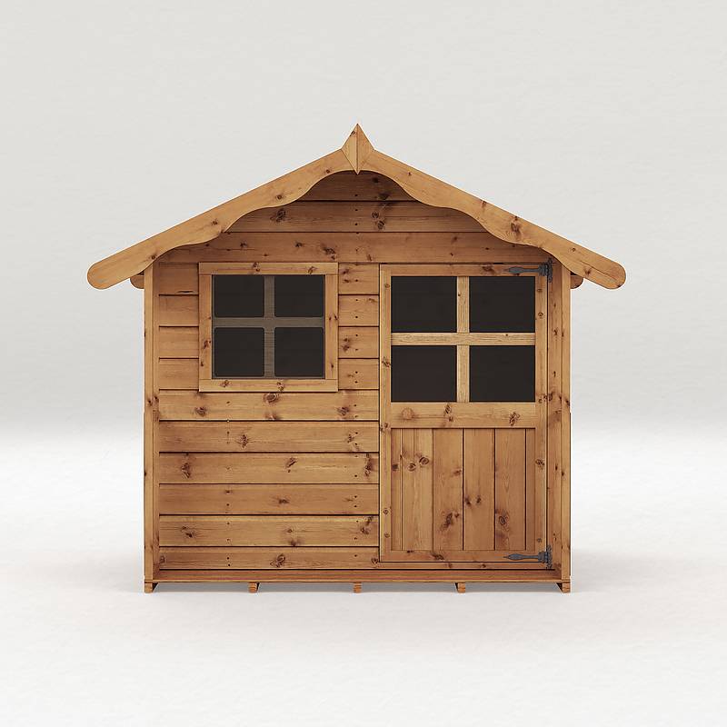 5 x 5 Poppy Apex Wooden Playhouse
