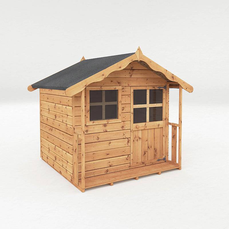 5 x 5 Poppy Apex Wooden Playhouse