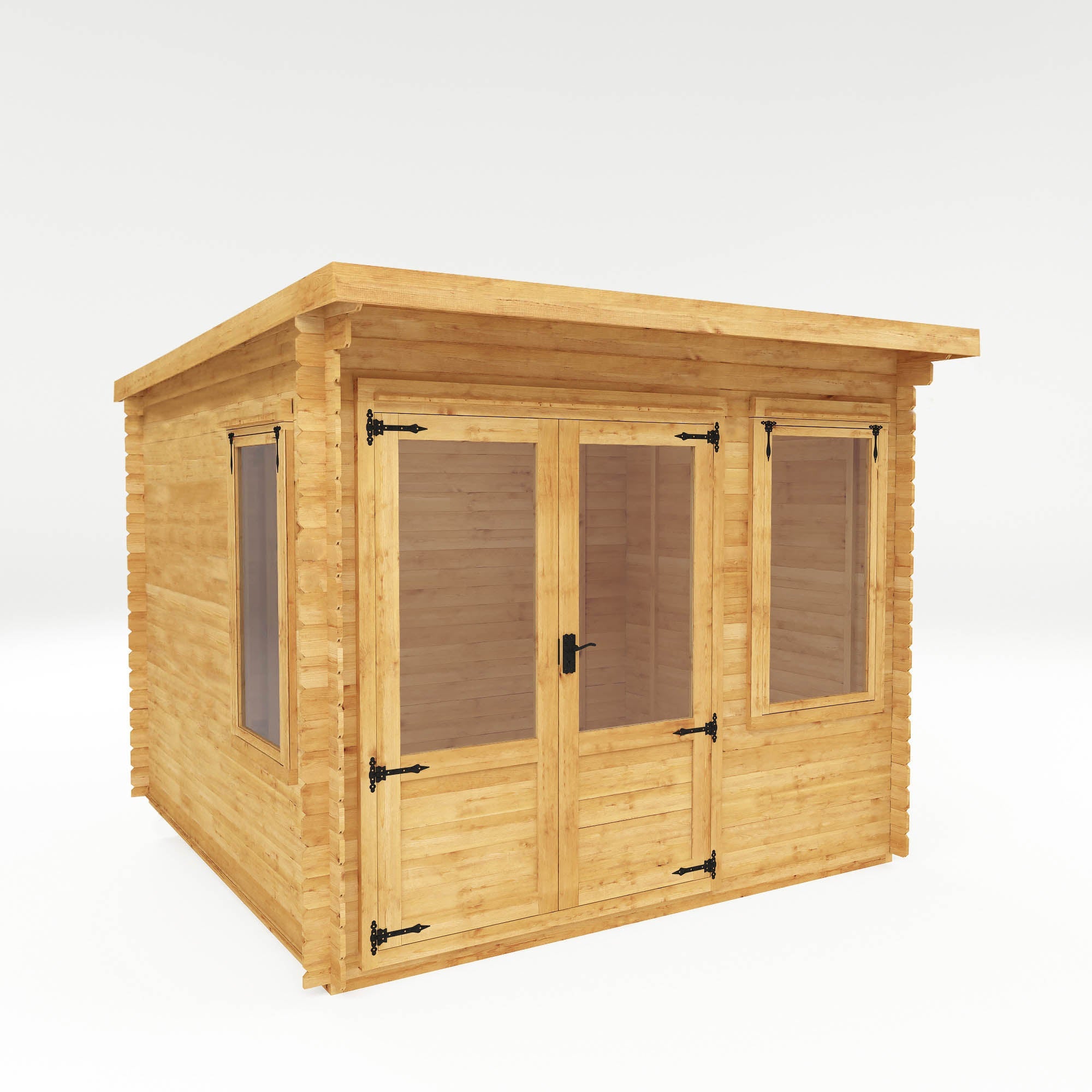 Value 19mm Pent Log Cabin