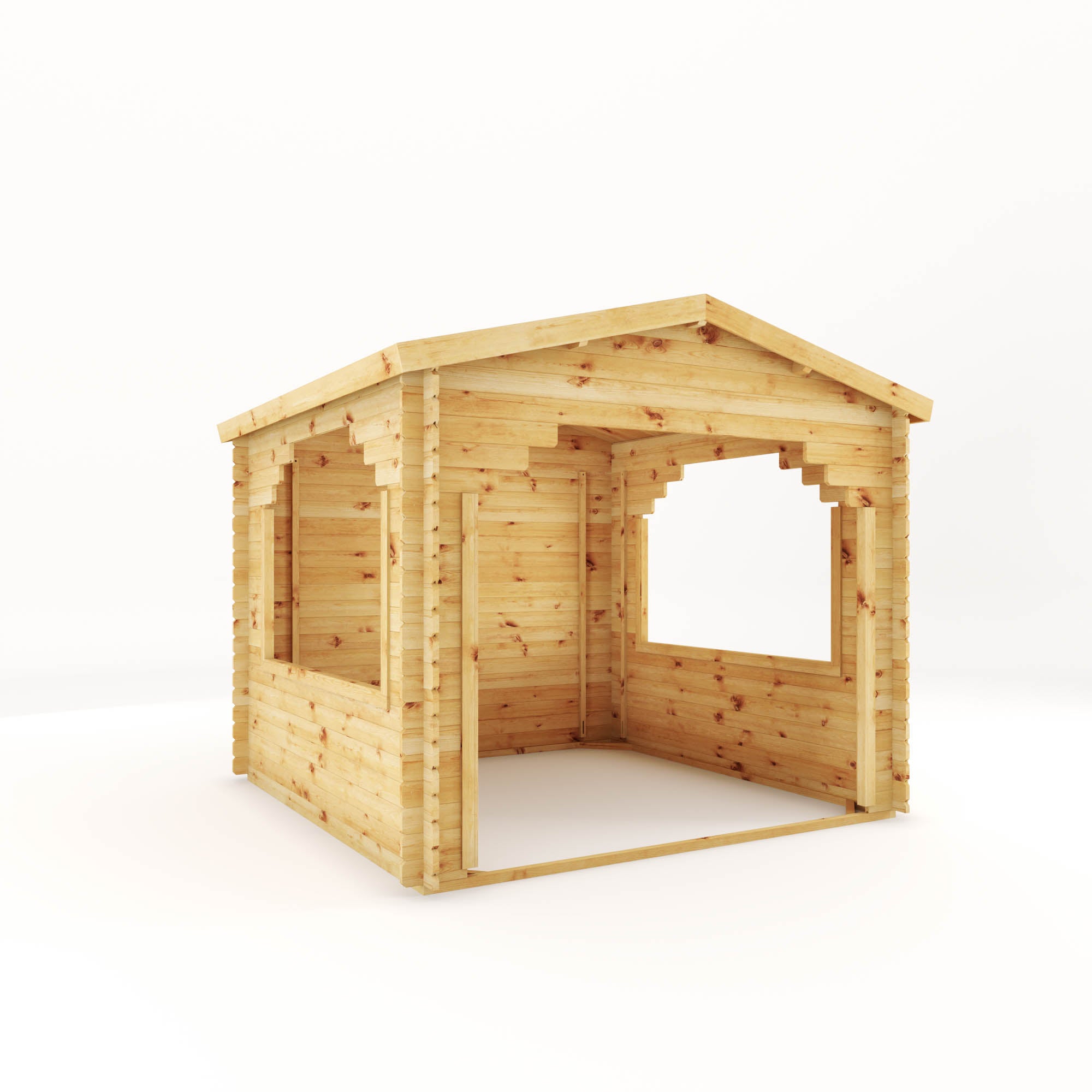 3m x 3m Log Cabin Gazebo