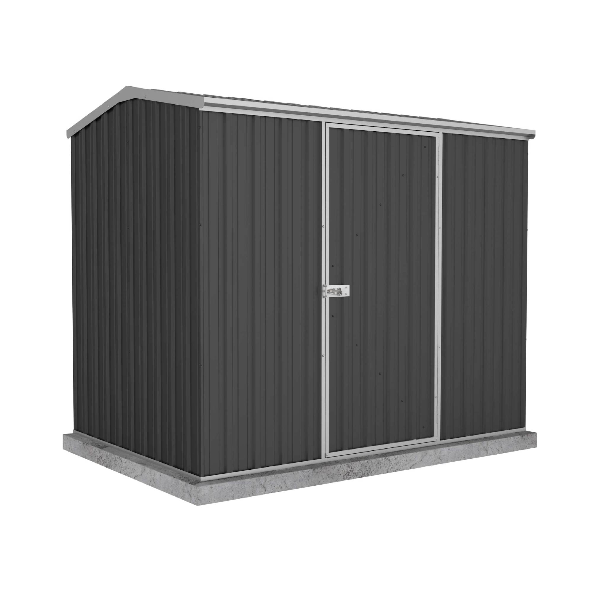 Absco 7' 5 x 5 Monument Premier Metal Shed