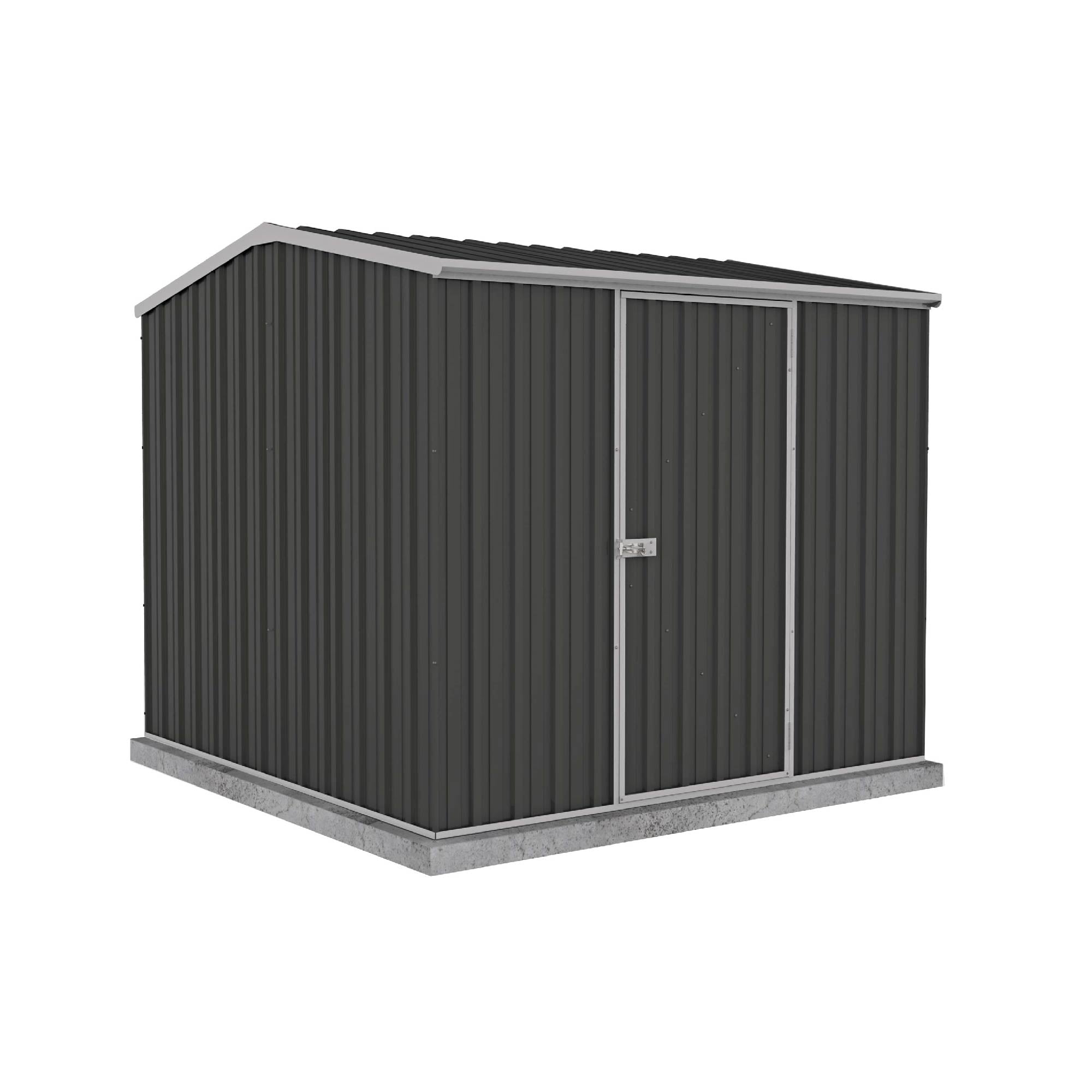 Absco 7' 5 x 7' 5 Monument Premier Metal Shed