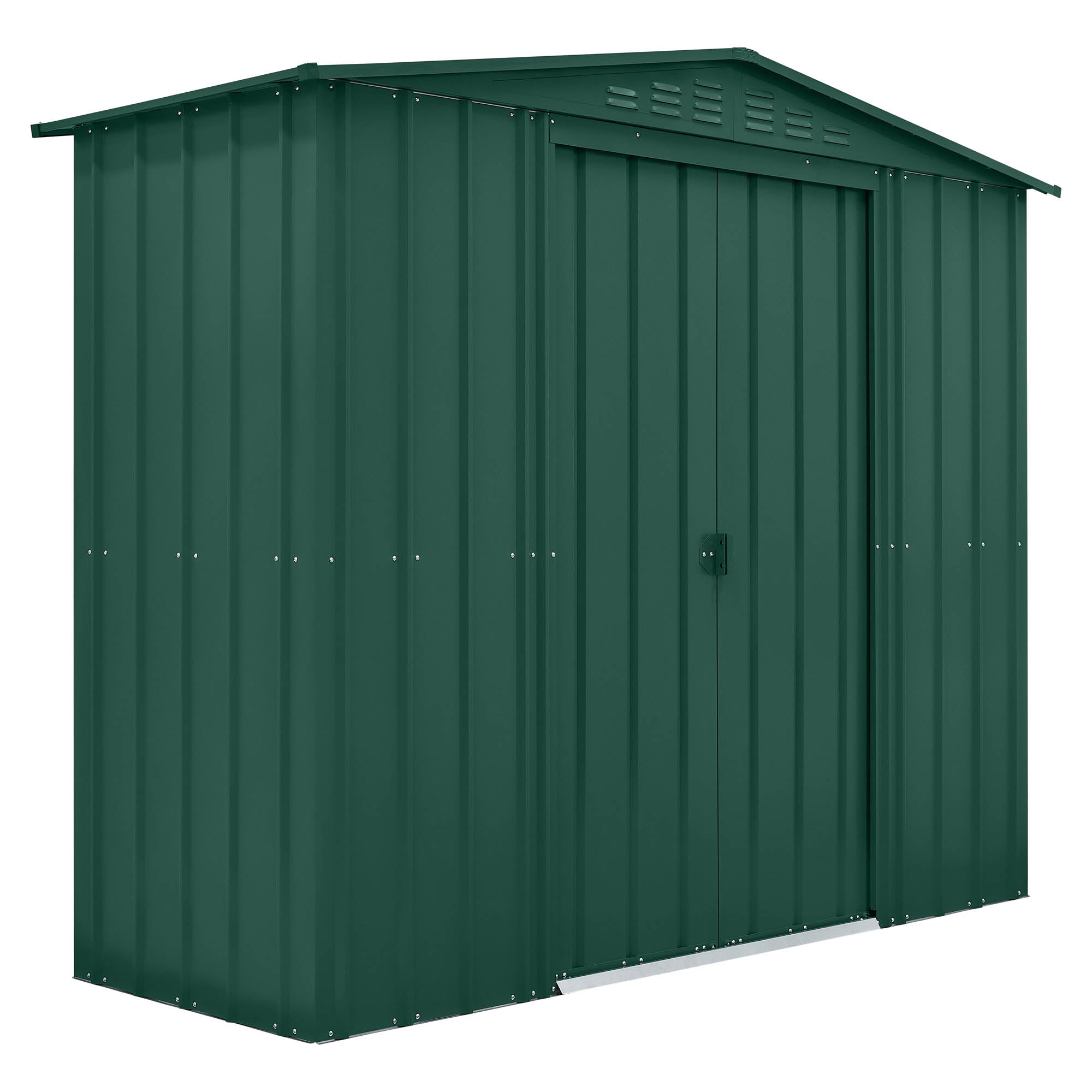 Globel Apex Metal Shed