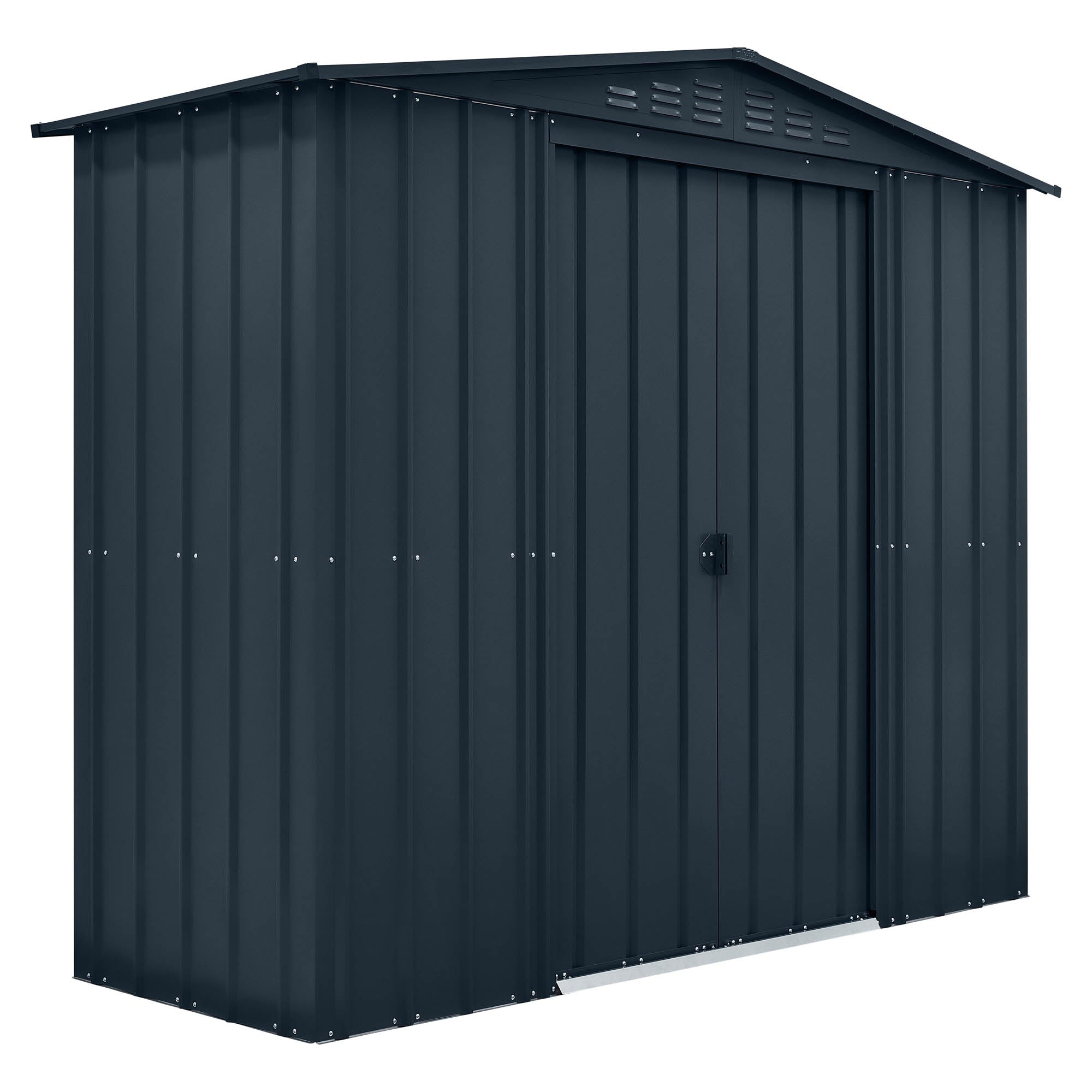 Globel Apex Metal Shed