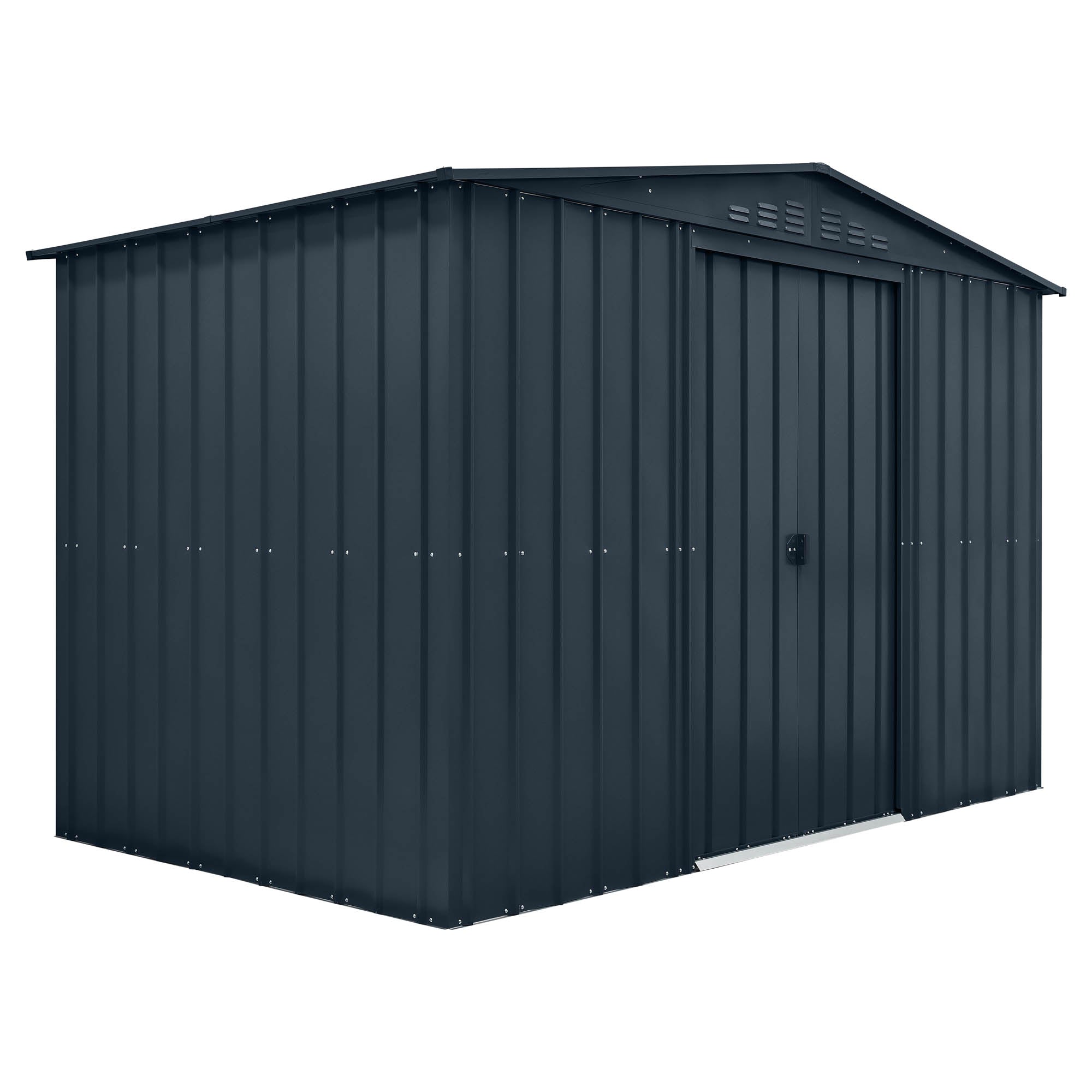 Globel Apex Metal Shed