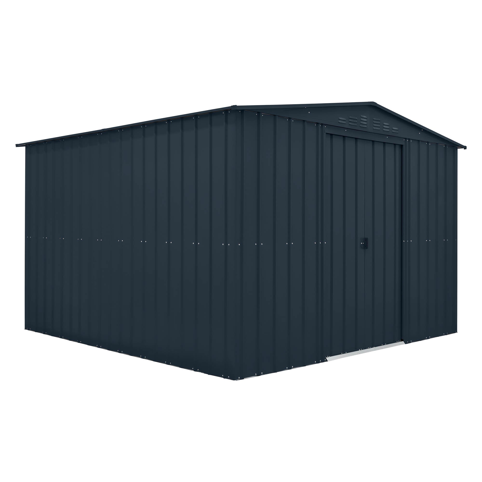 Globel Apex Metal Shed