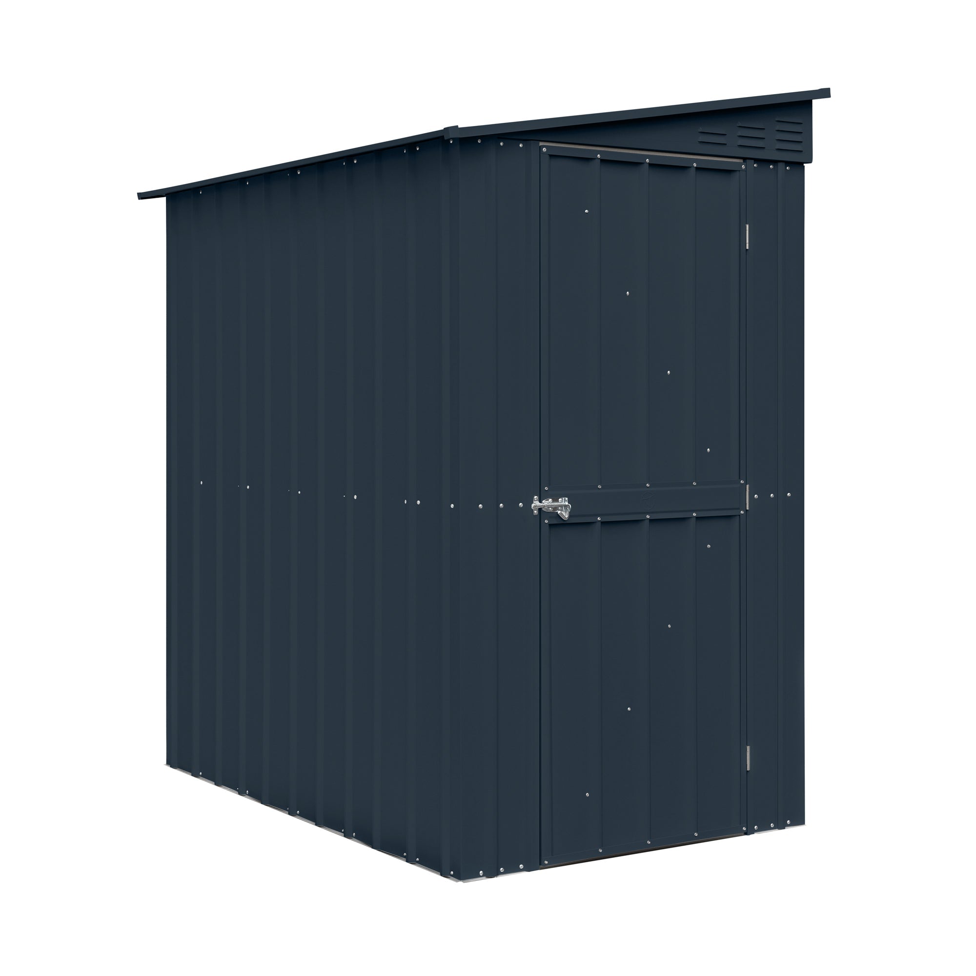 Globel Pent Metal Shed