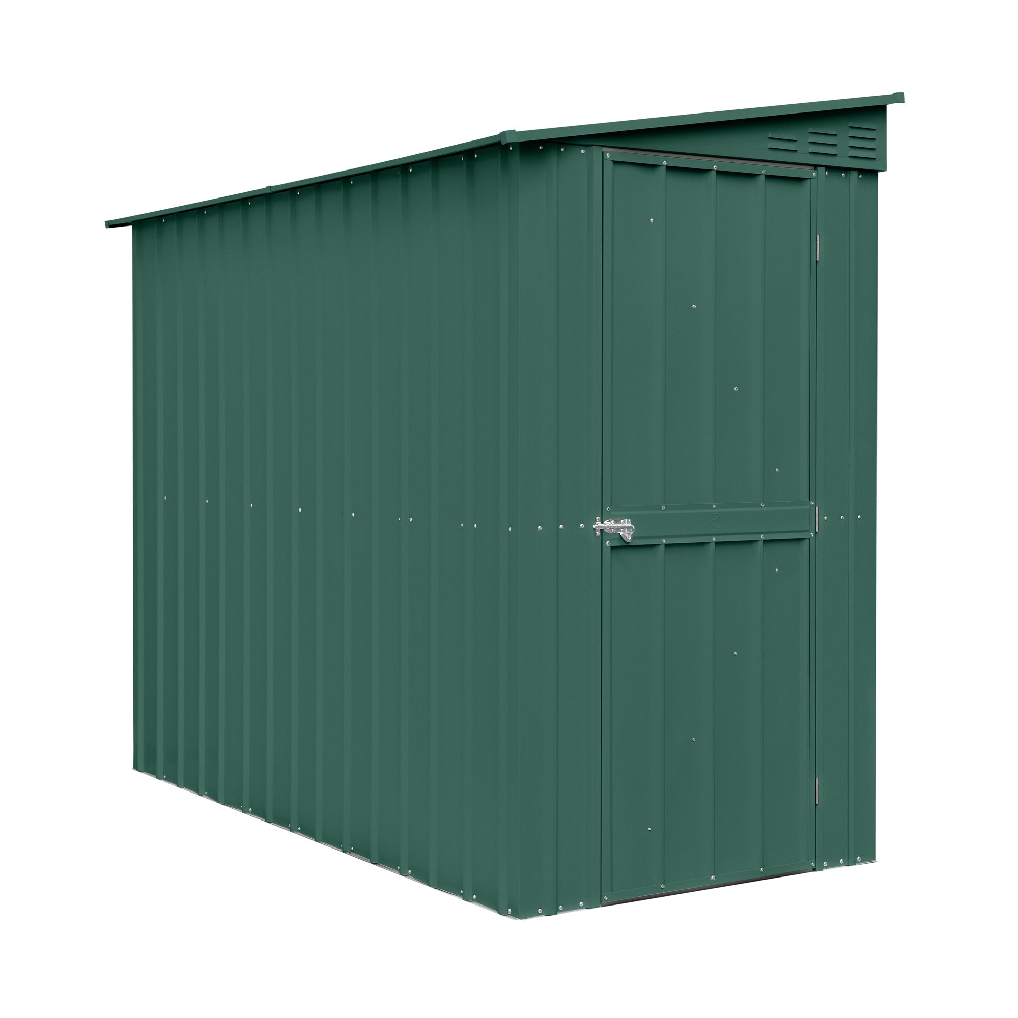 Globel Pent Metal Shed
