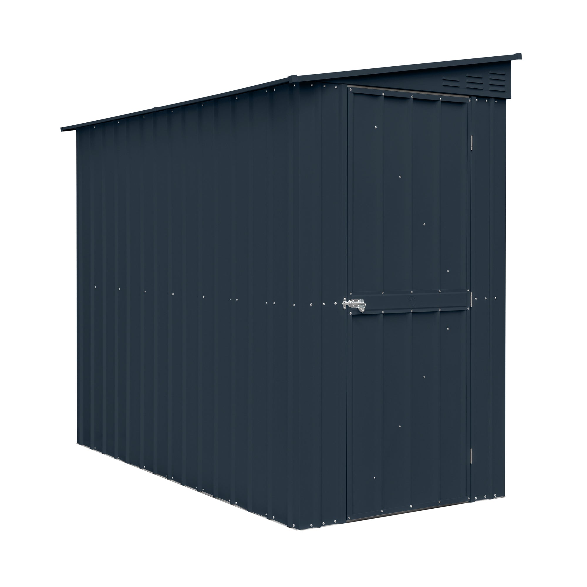 Globel Pent Metal Shed