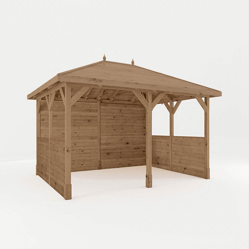 Pressure Treated Gazebo with Panels
