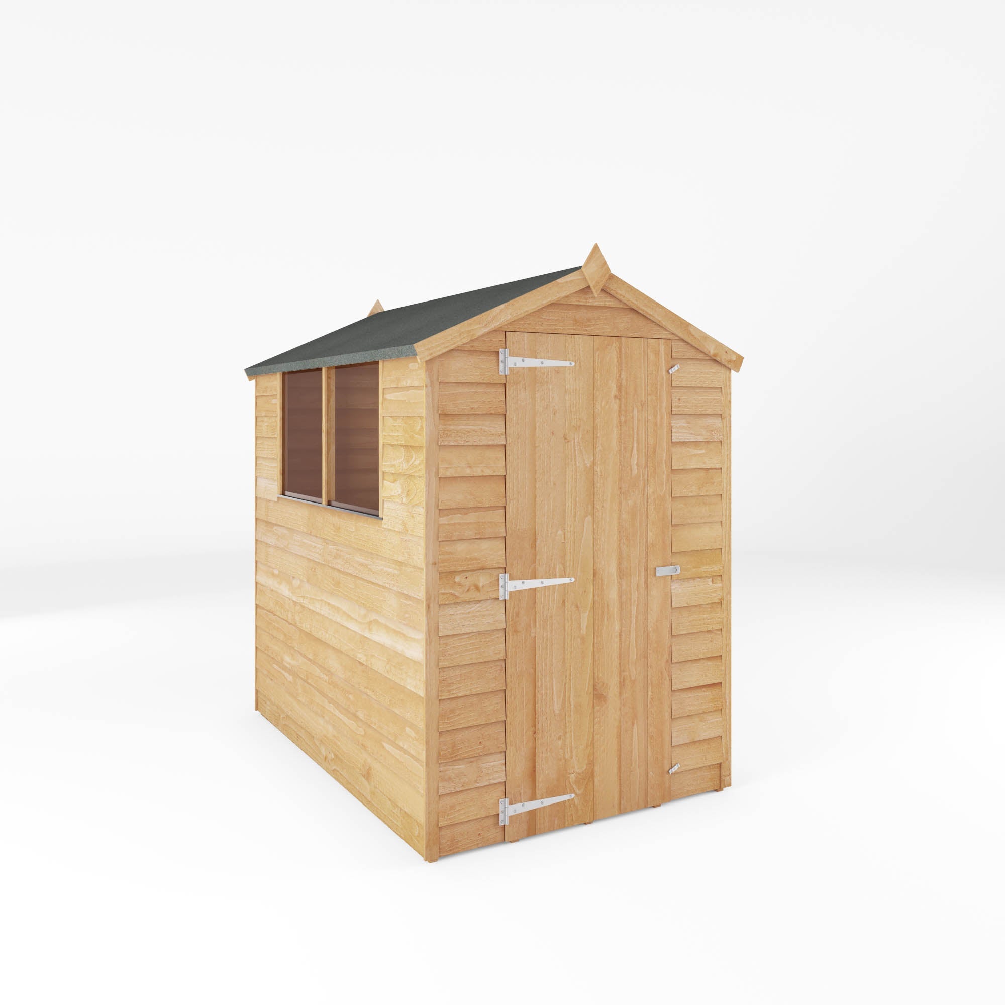 Value Overlap Single Door Apex Shed