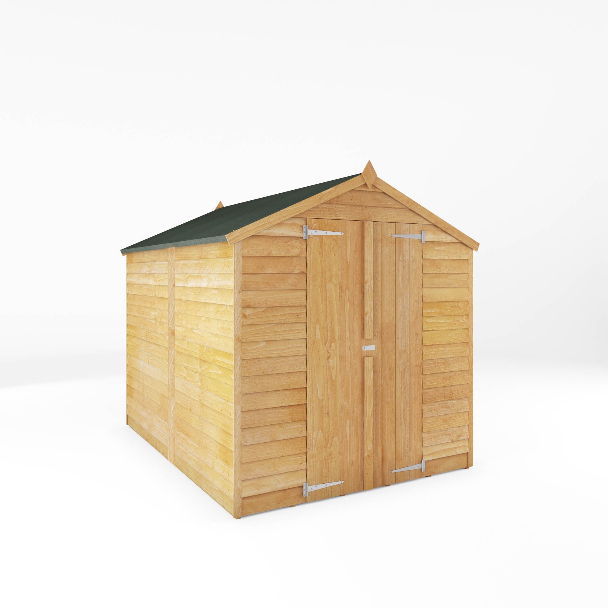 Value Overlap Double Door Apex Shed
