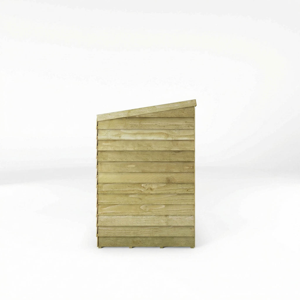 5 x 3 Overlap Double Door Wooden Garden Mower Store