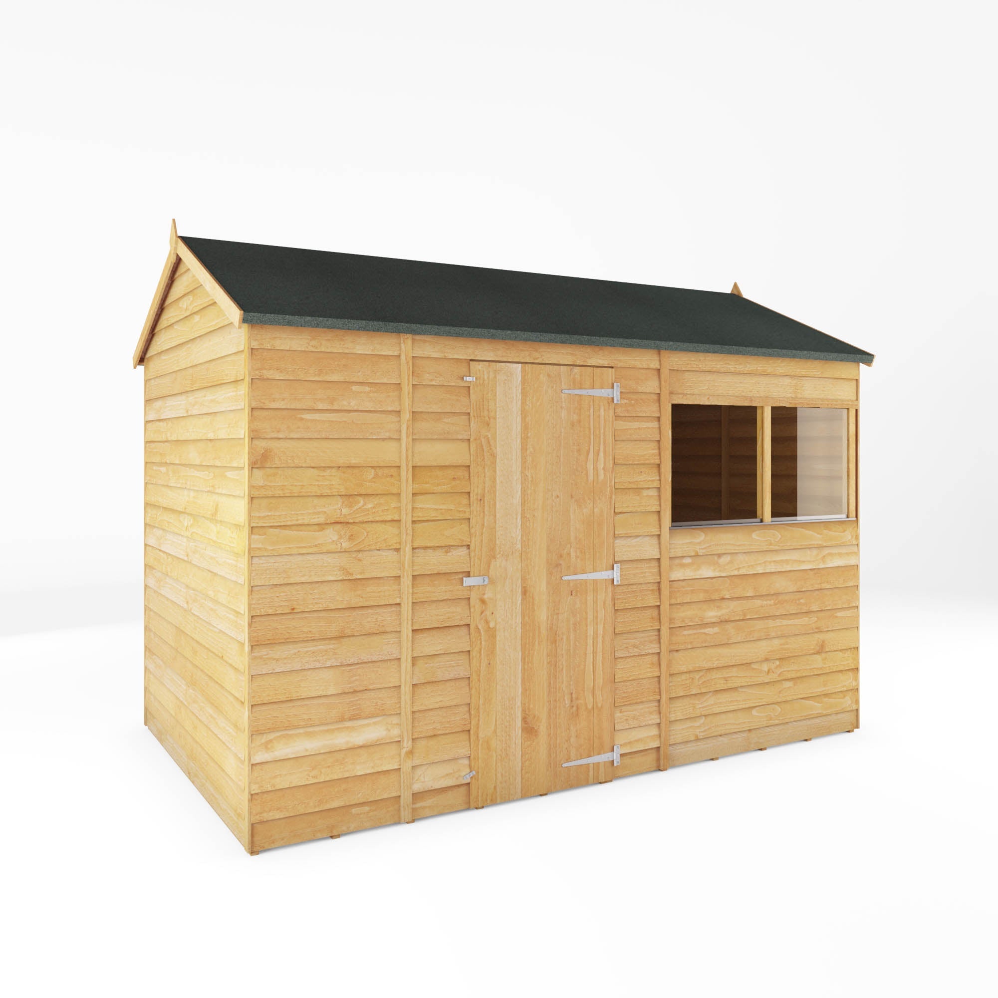 Value Overlap Single Door Apex Shed