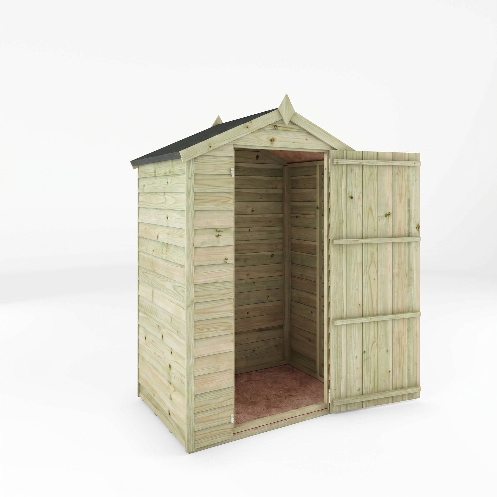 Overlap Apex Wooden Garden Shed | 10 Year Guarantee – Mercia