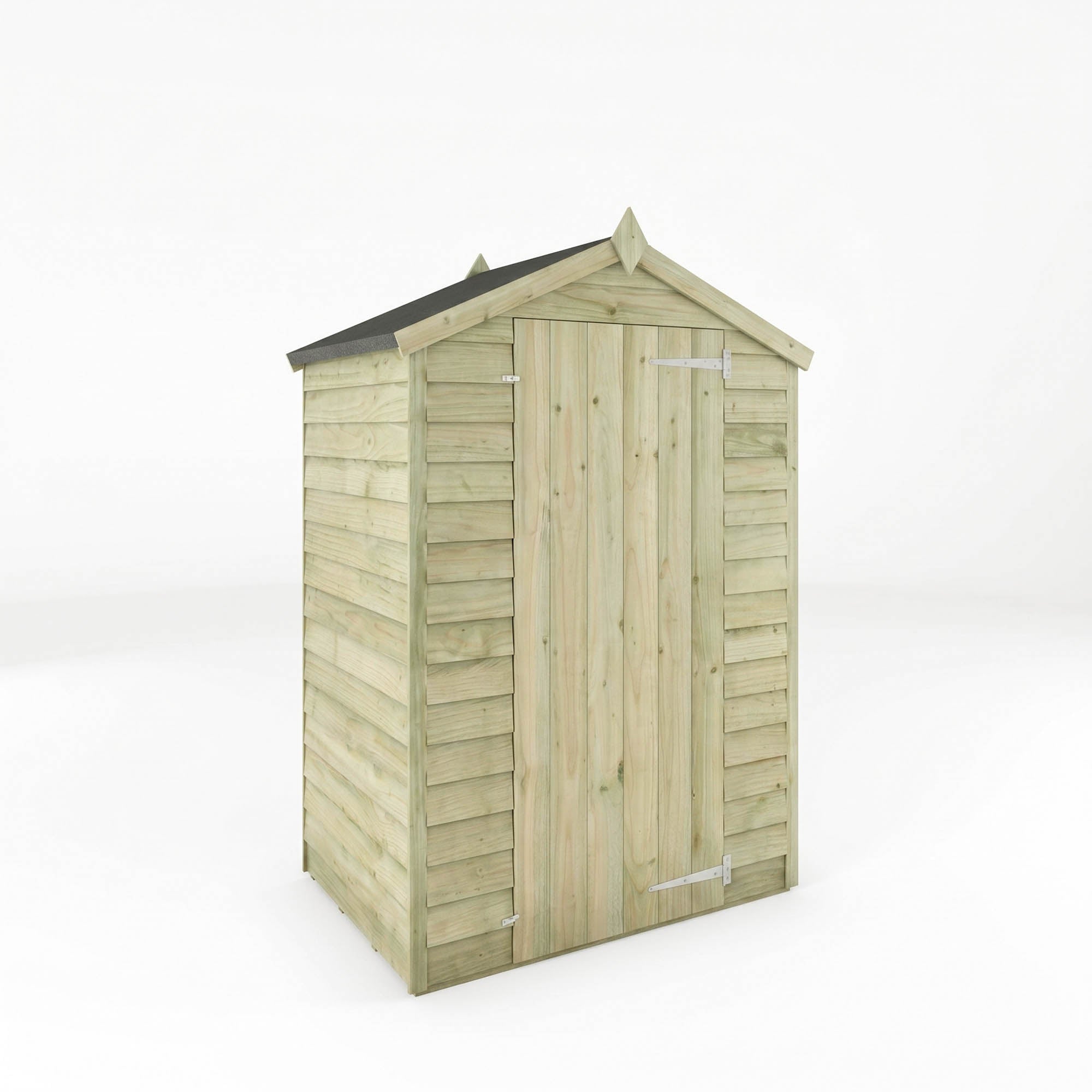 Value Overlap Single Door Apex Shed