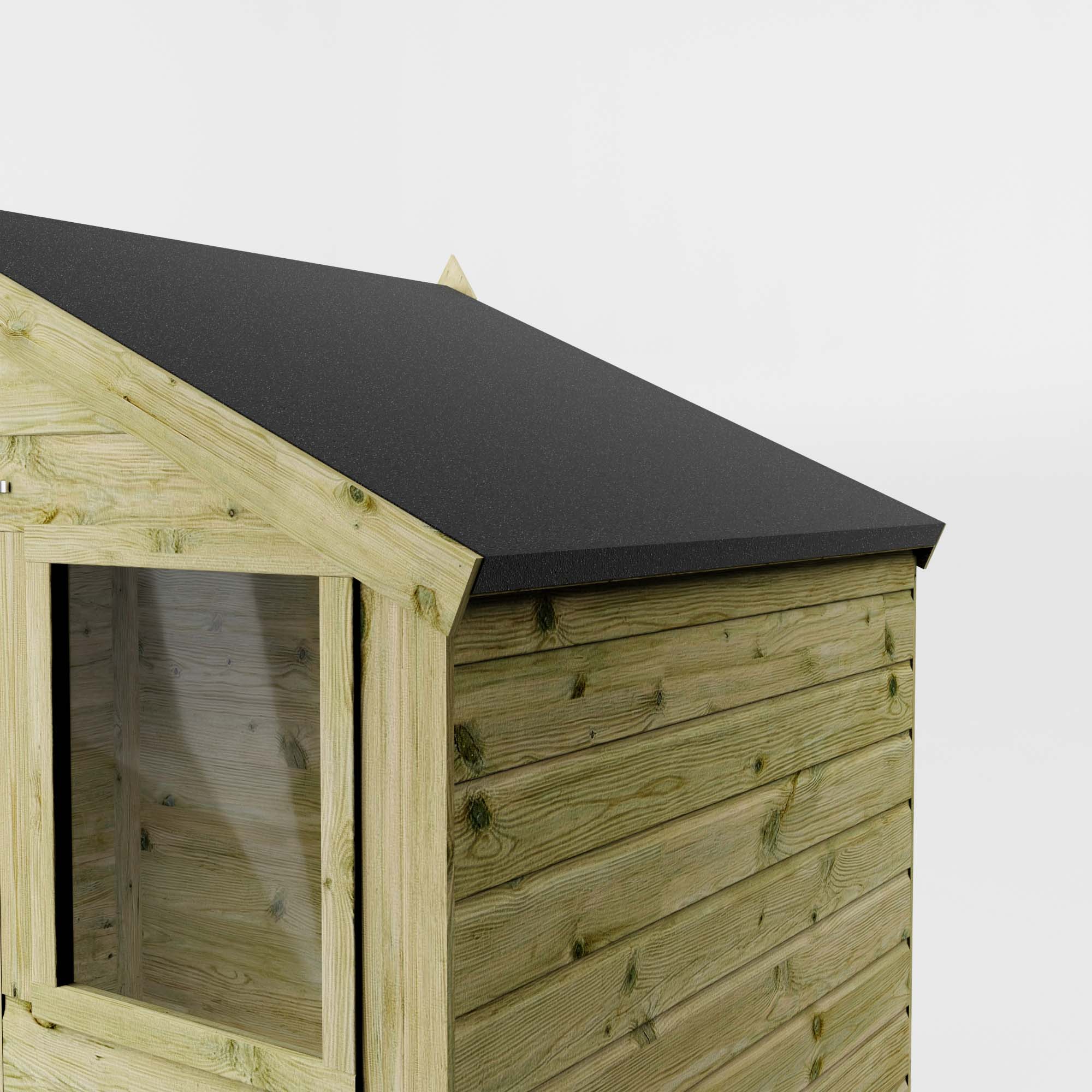 4 x 6 - Shiplap Apex