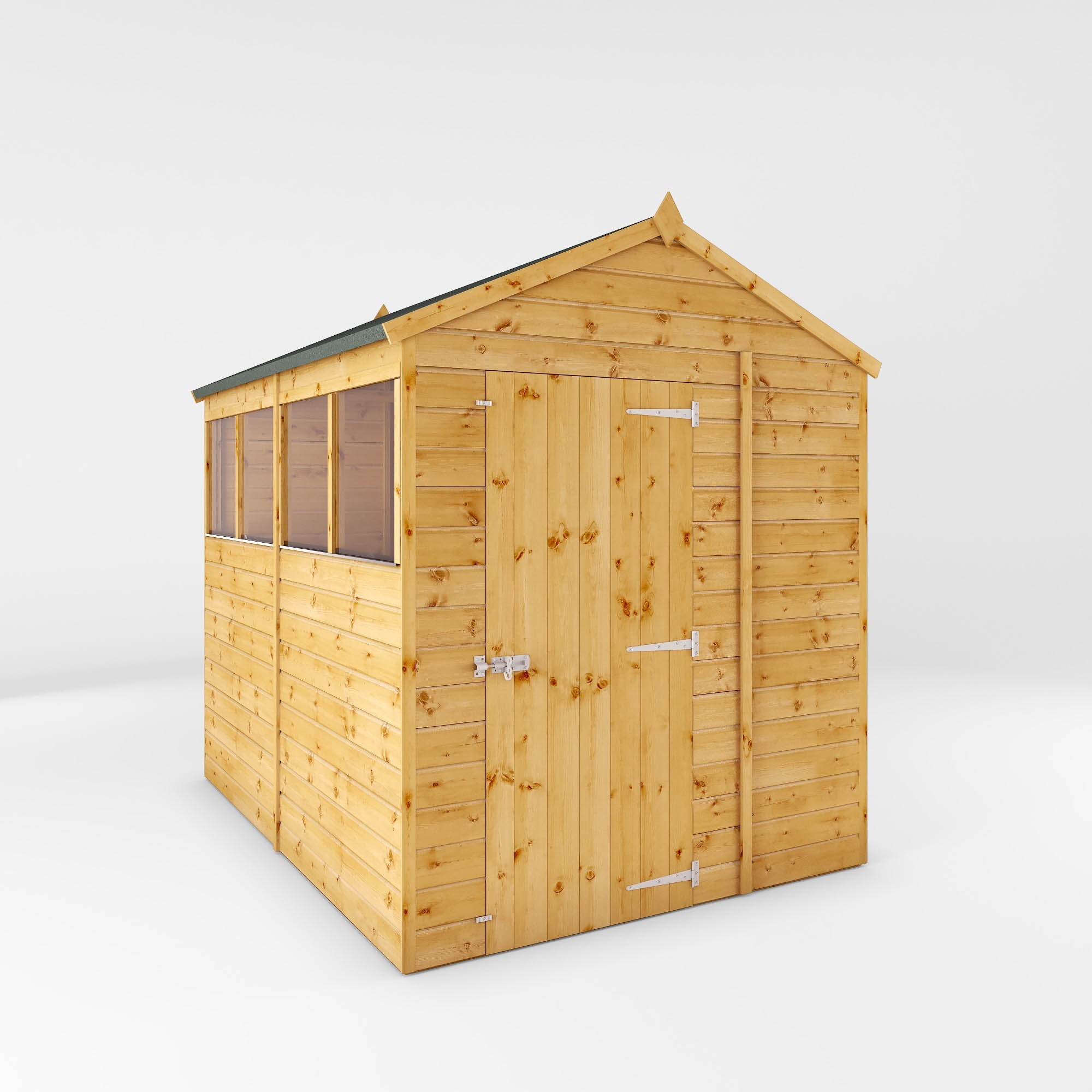 Shiplap Apex Single Door Wooden Shed