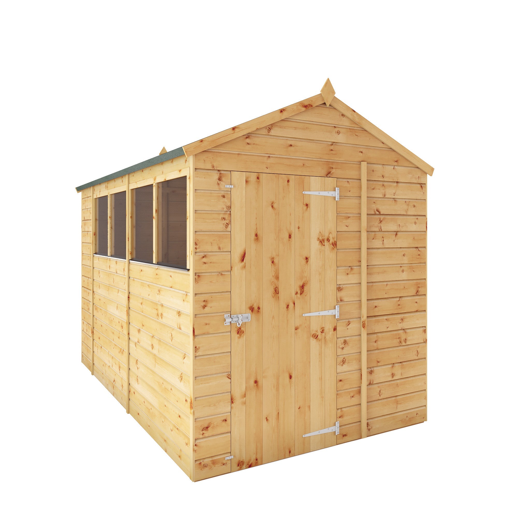 Shiplap Apex Single Door Wooden Shed