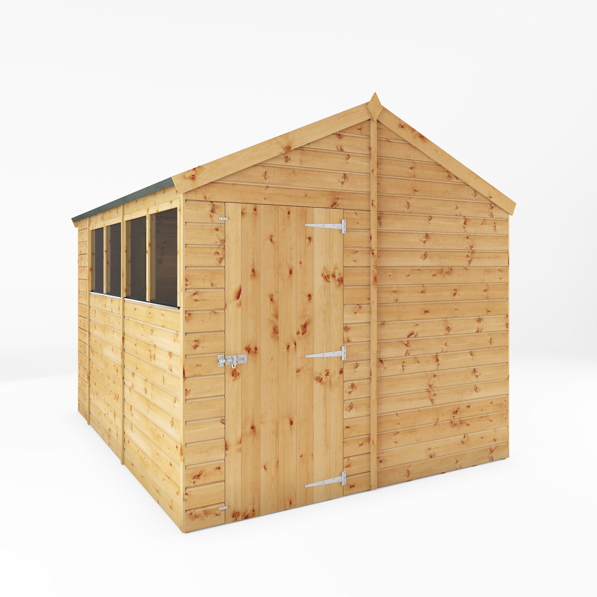 Shiplap Apex Single Door Wooden Shed