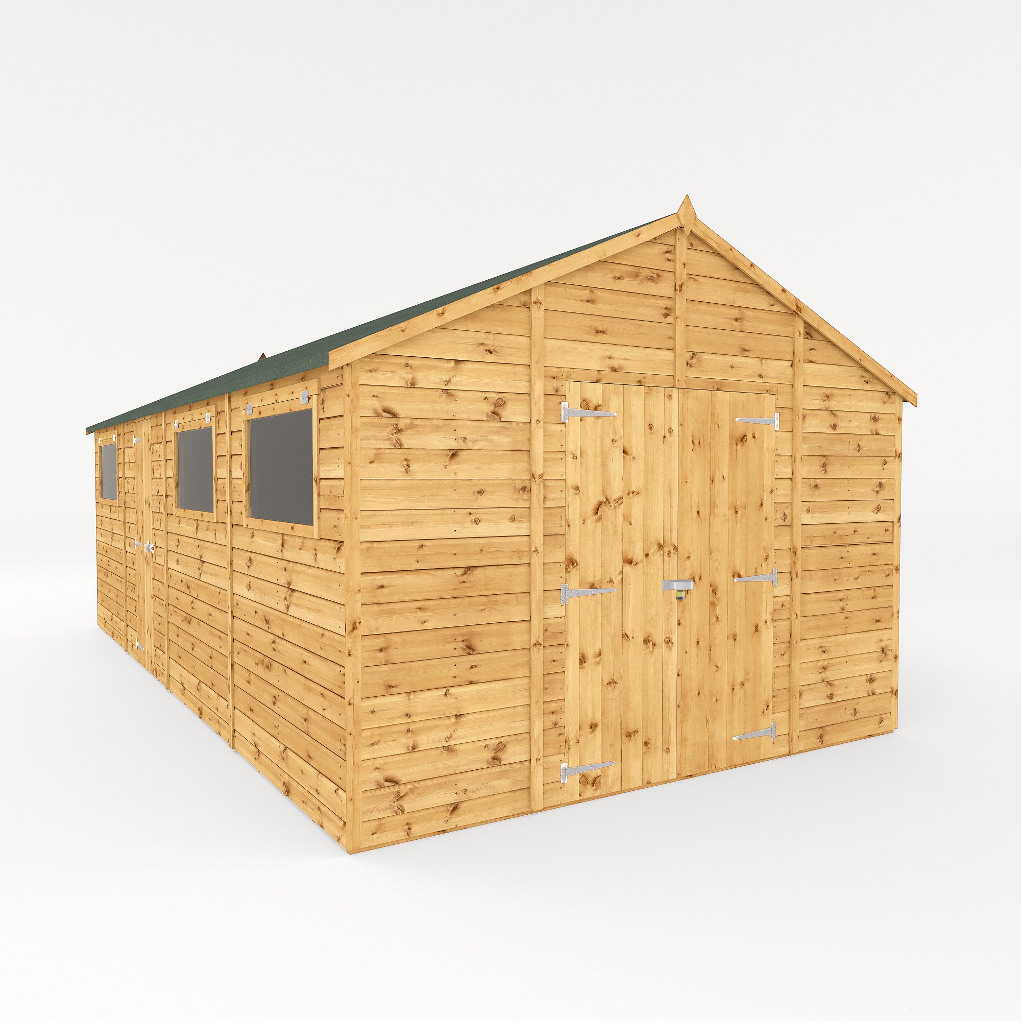 20 x 10 Premium Shiplap Apex Workshop
