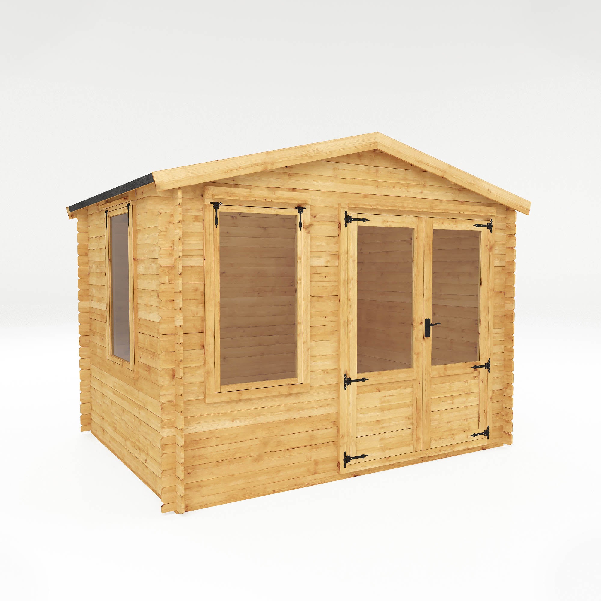 2.6m x 3.3m Log Cabin - 19mm