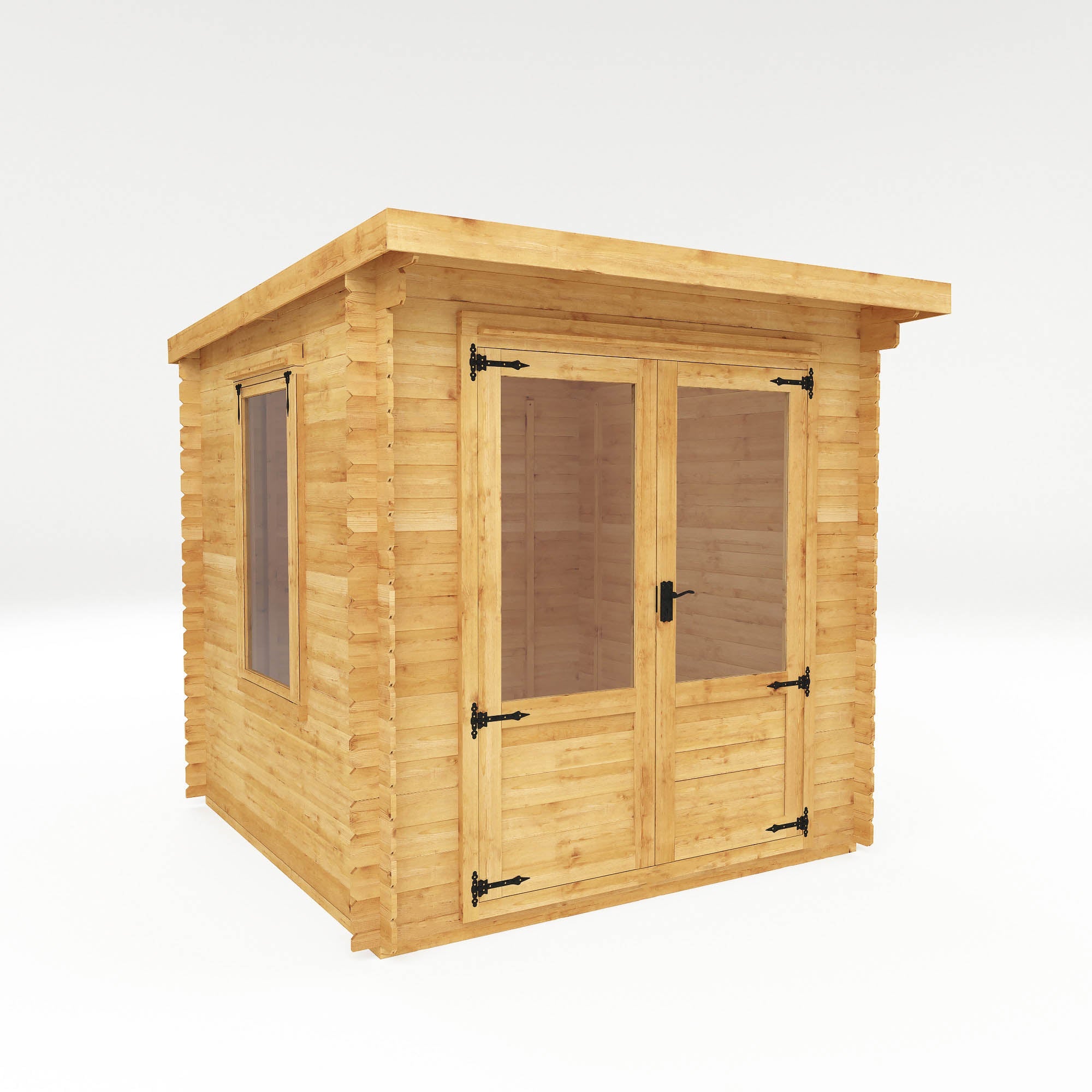 Value 19mm Pent Log Cabin