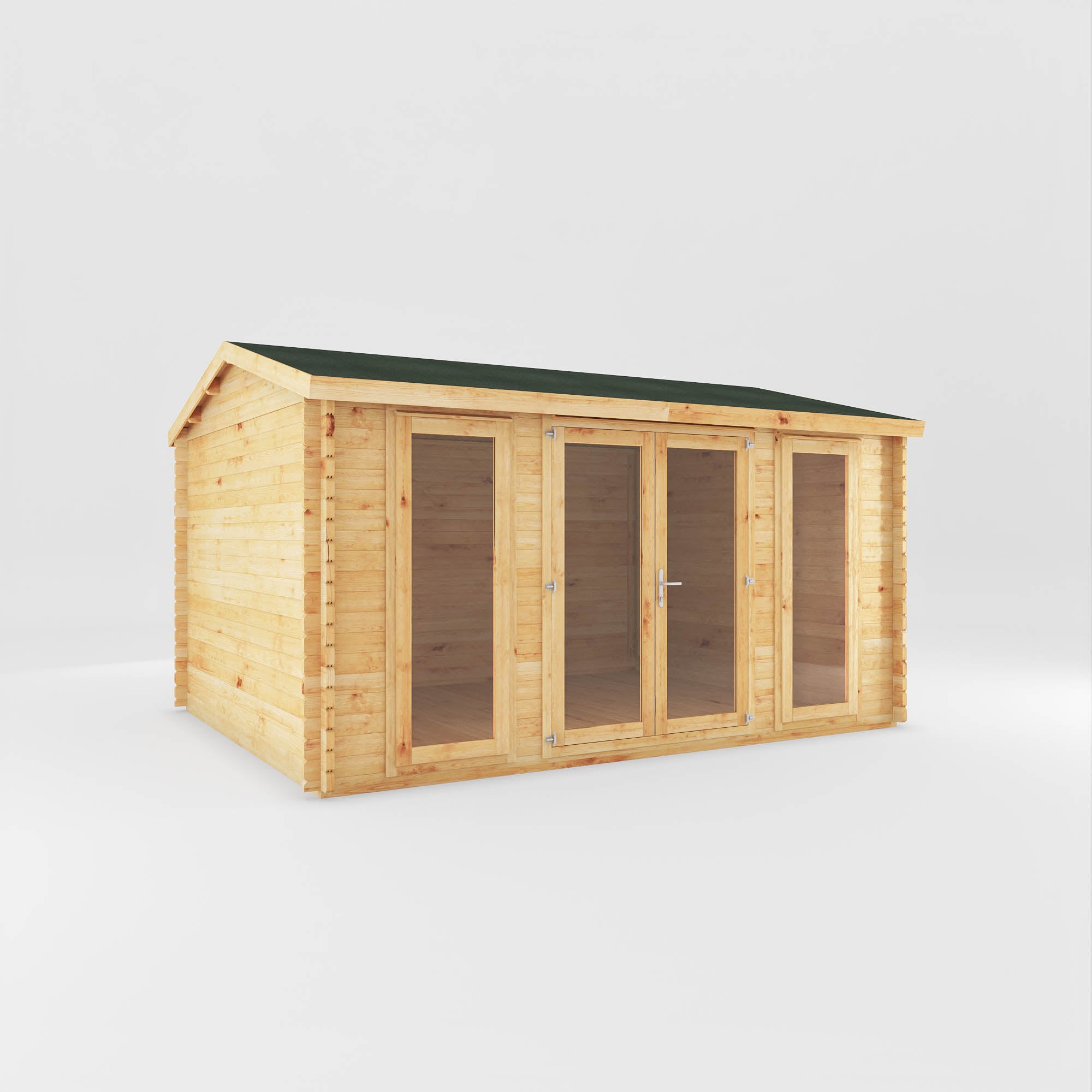 4.5m x 3.5m Home Office Studio Log Cabin