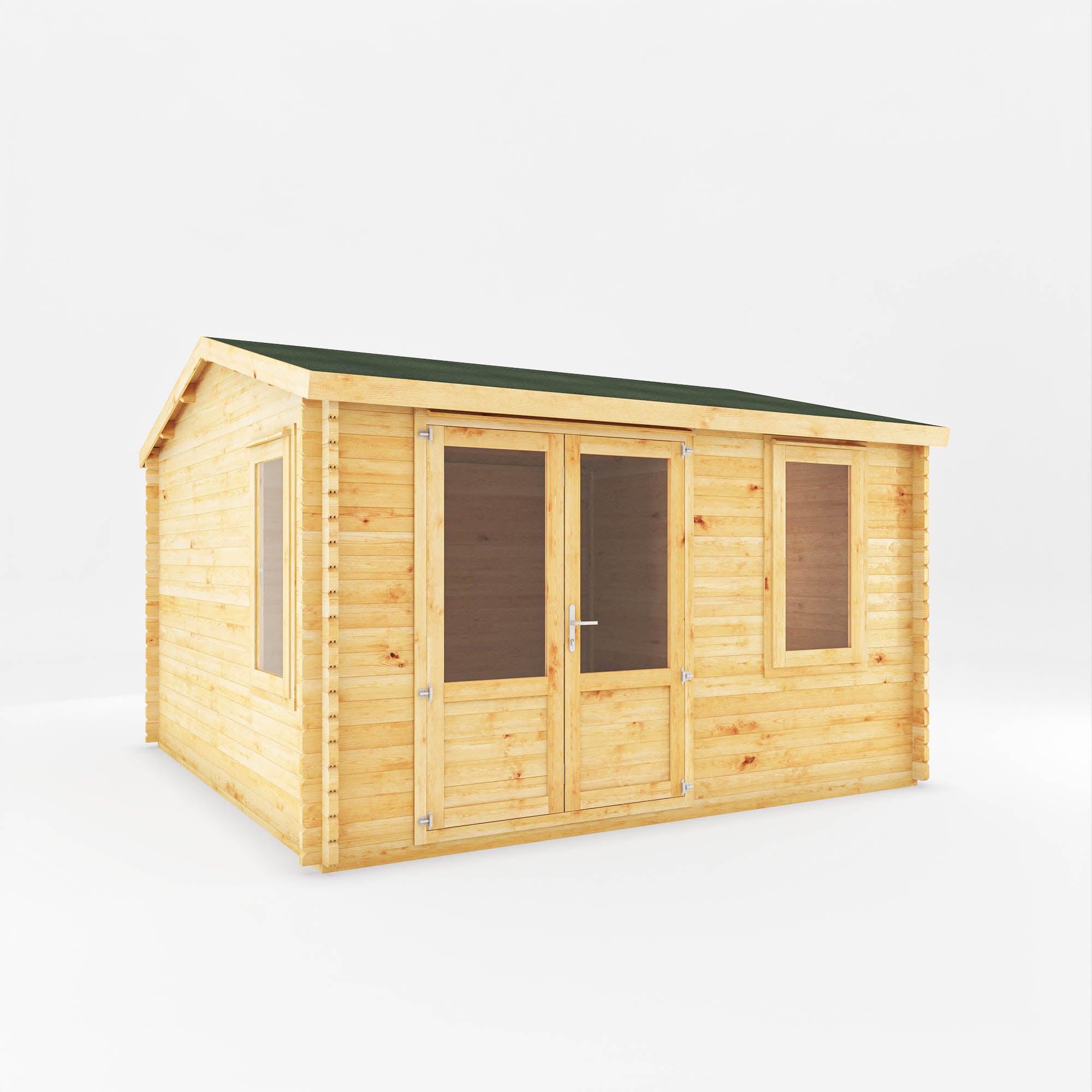 4m x 4m Home Office Elite Log Cabin