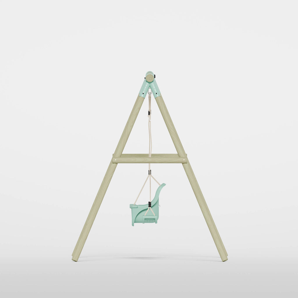 Double Swing with Single Baby Seat