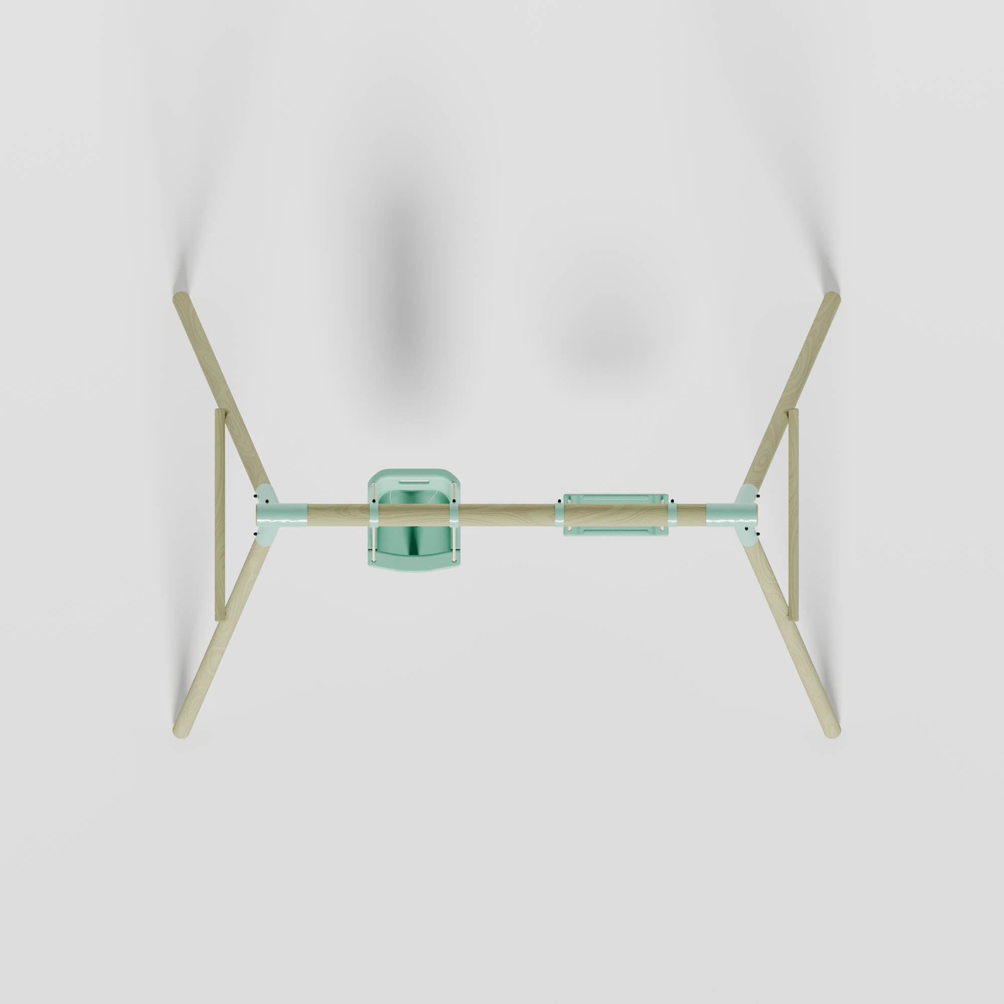 Double Swing with Single Baby Seat