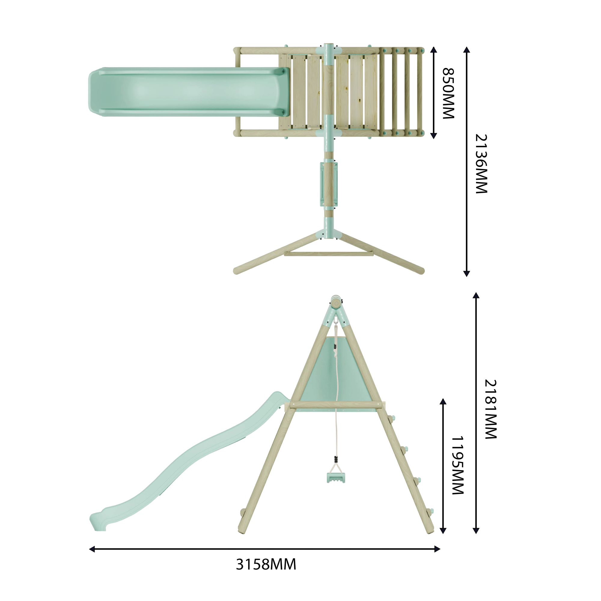Single Swing with Slide