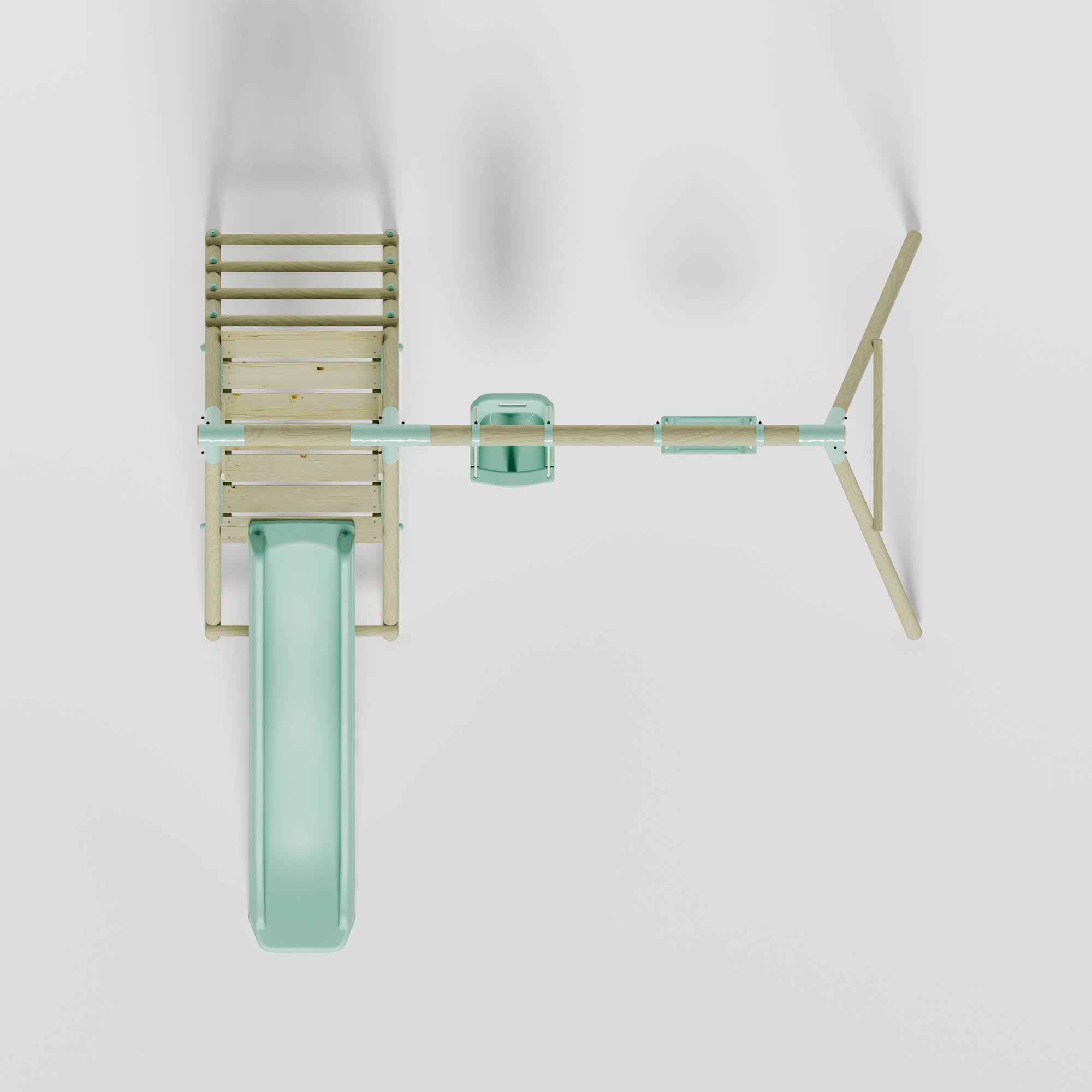 Double Swing with Baby Seat & Slide