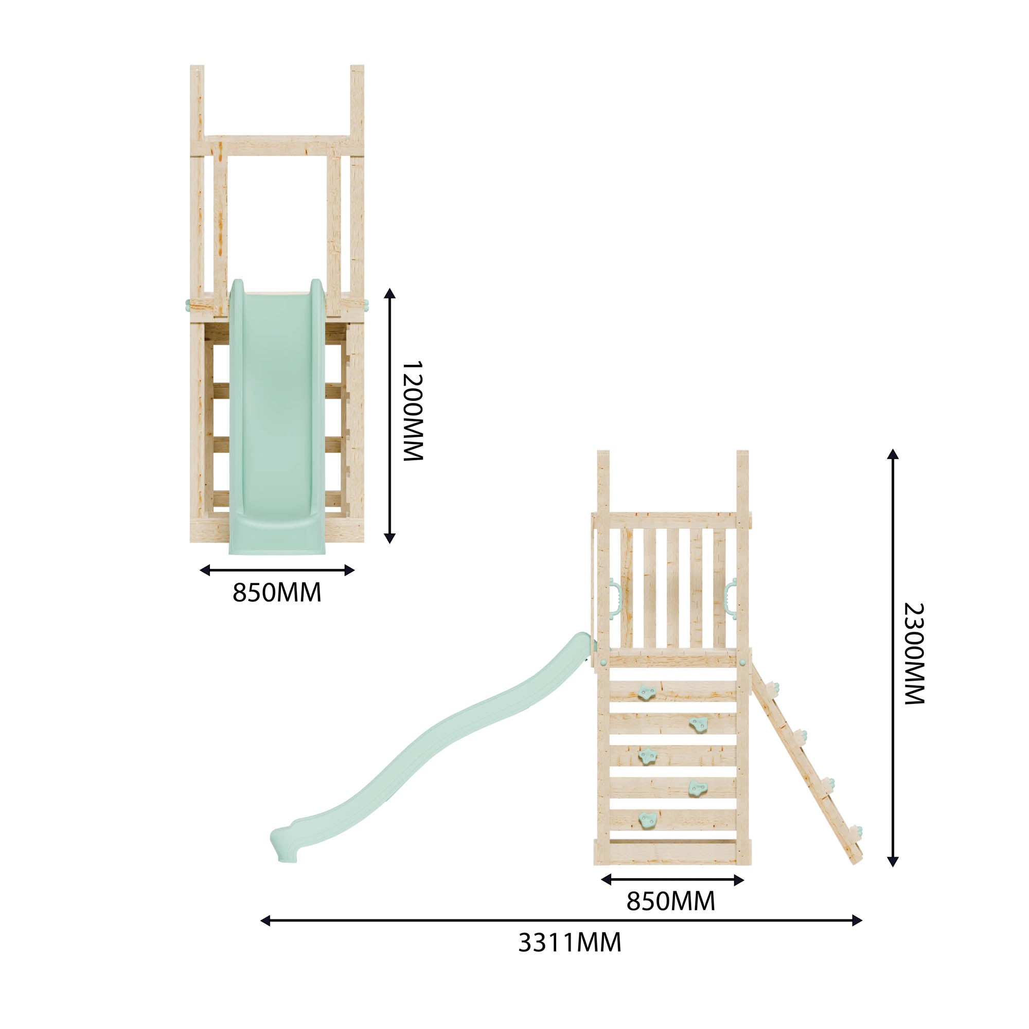 Climbing Frame with Slide