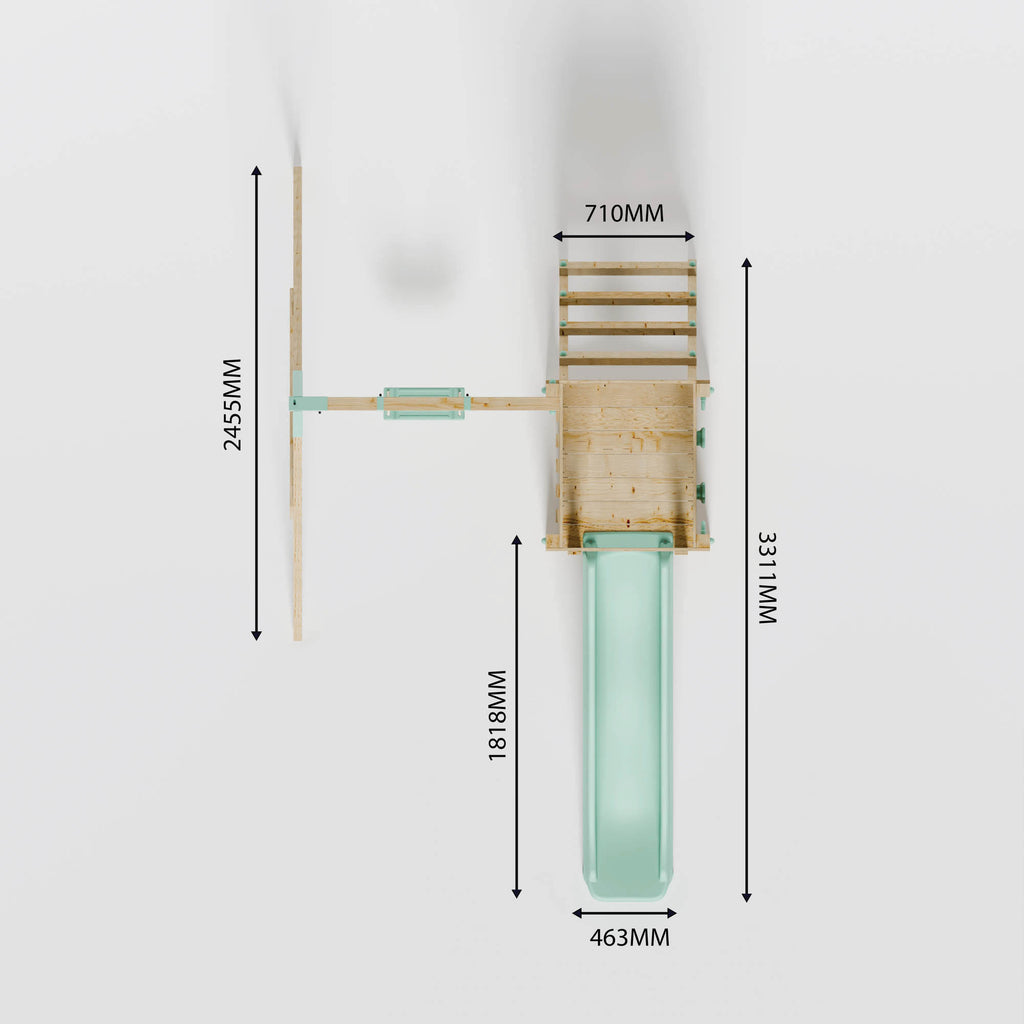 Climbing Frame with Slide & Swing