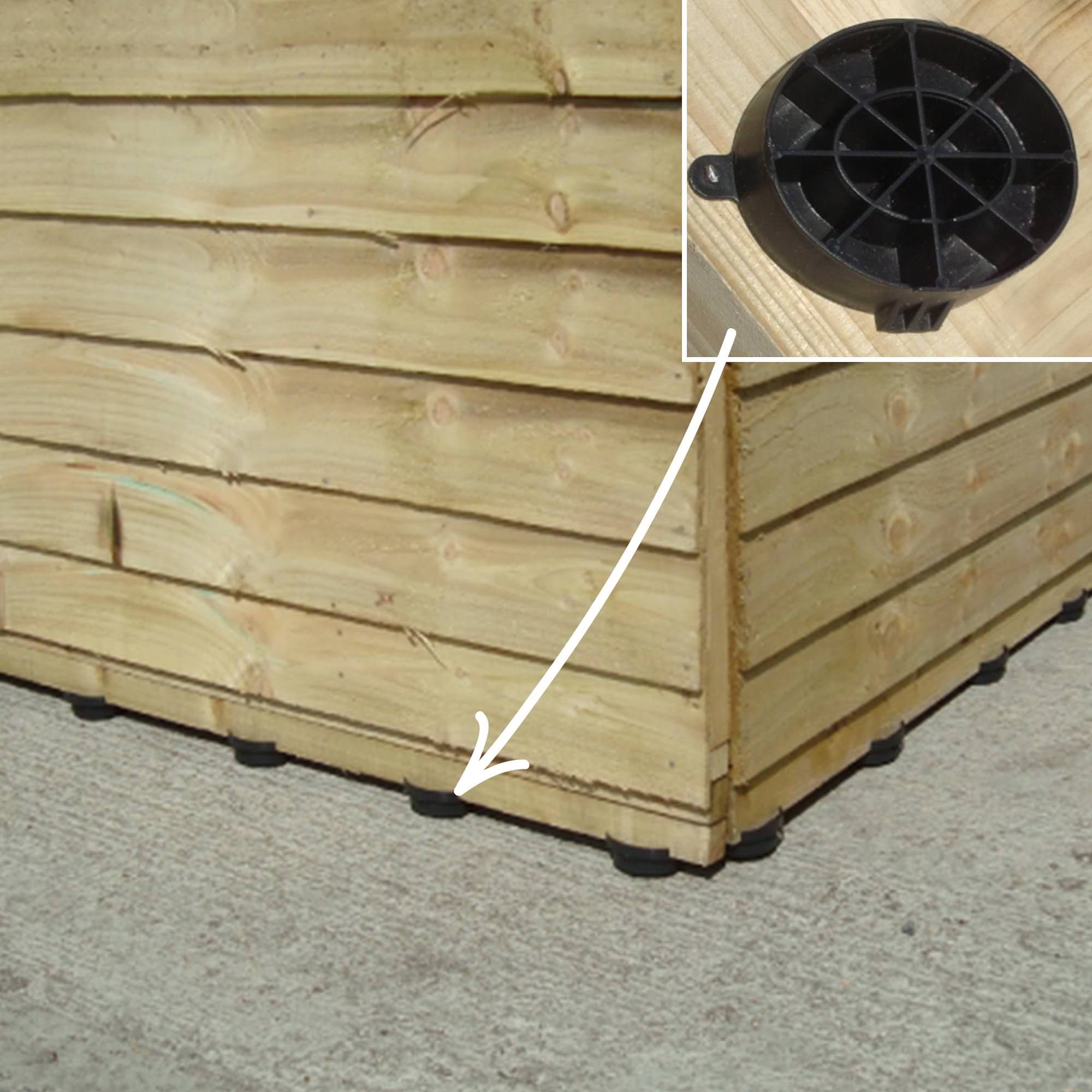 Shed Floor Bearer Boot (10 Pack)