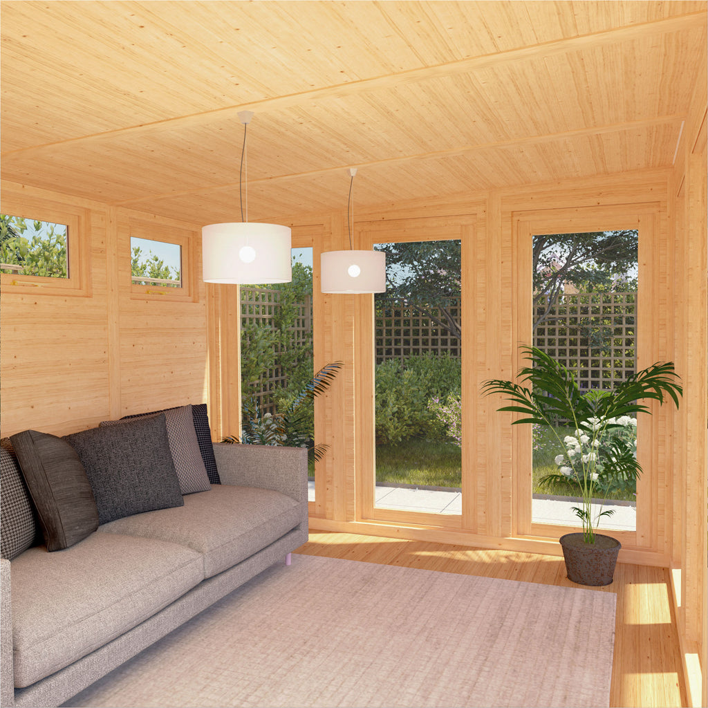 The Creswell Insulated Garden Room 6m x 3m