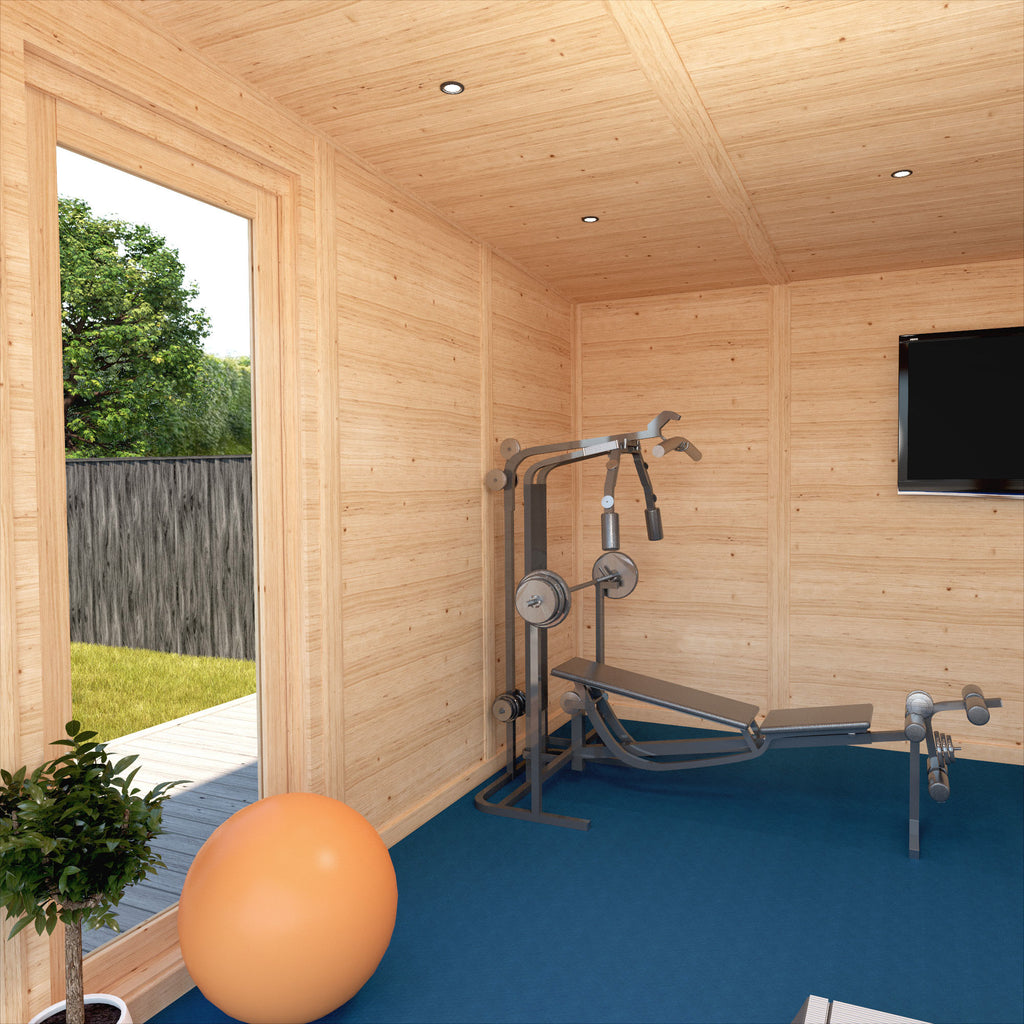 The Creswell Insulated Garden Room 4m x 4m