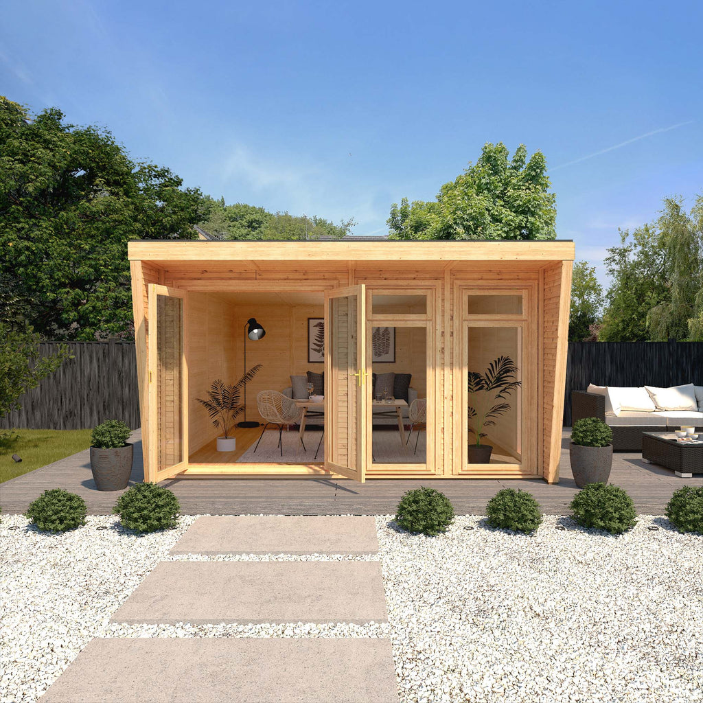 The Harlow Insulated Garden Room 4m x 4m