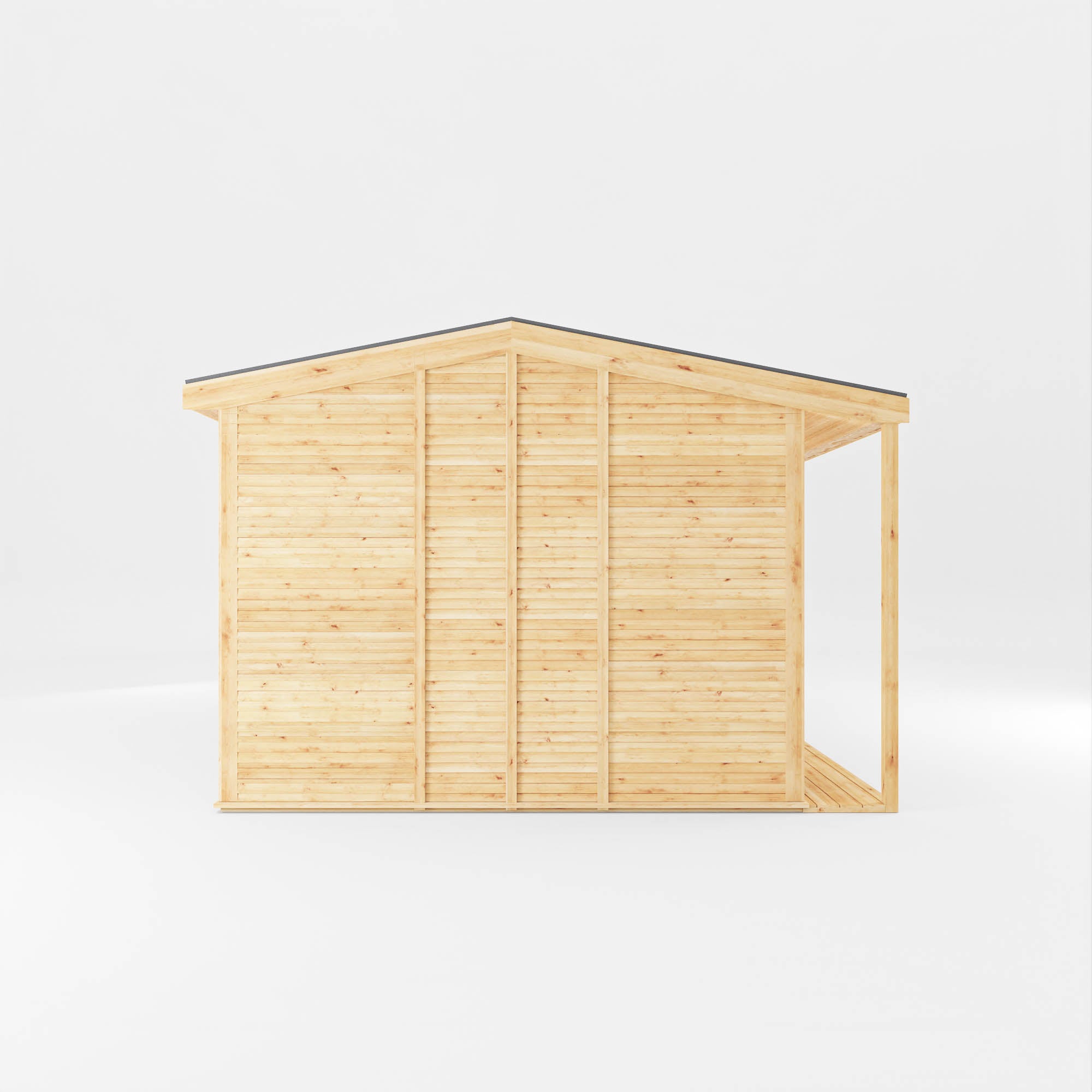 The 5m x 3m Thoresby Insulated Garden Room with White UPVC