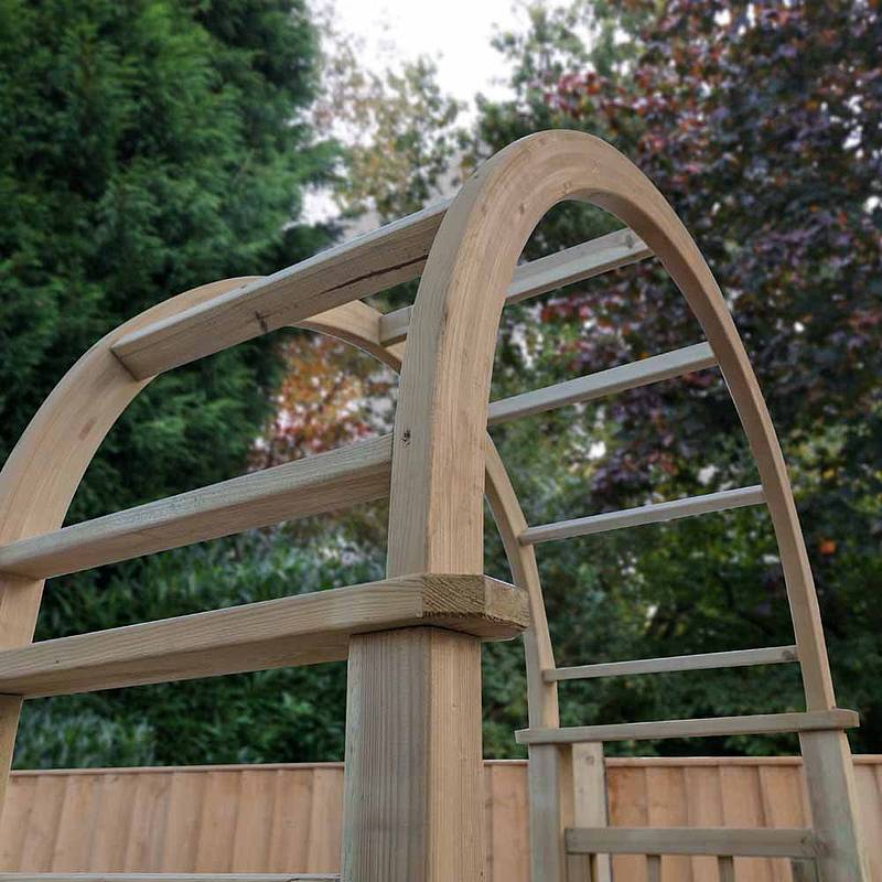 Curved Garden Arch