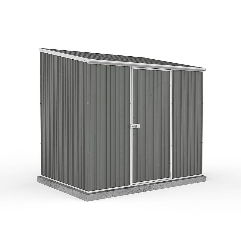 Absco 7' 5 x 5 Woodland Grey Easy Build Pent Metal Shed